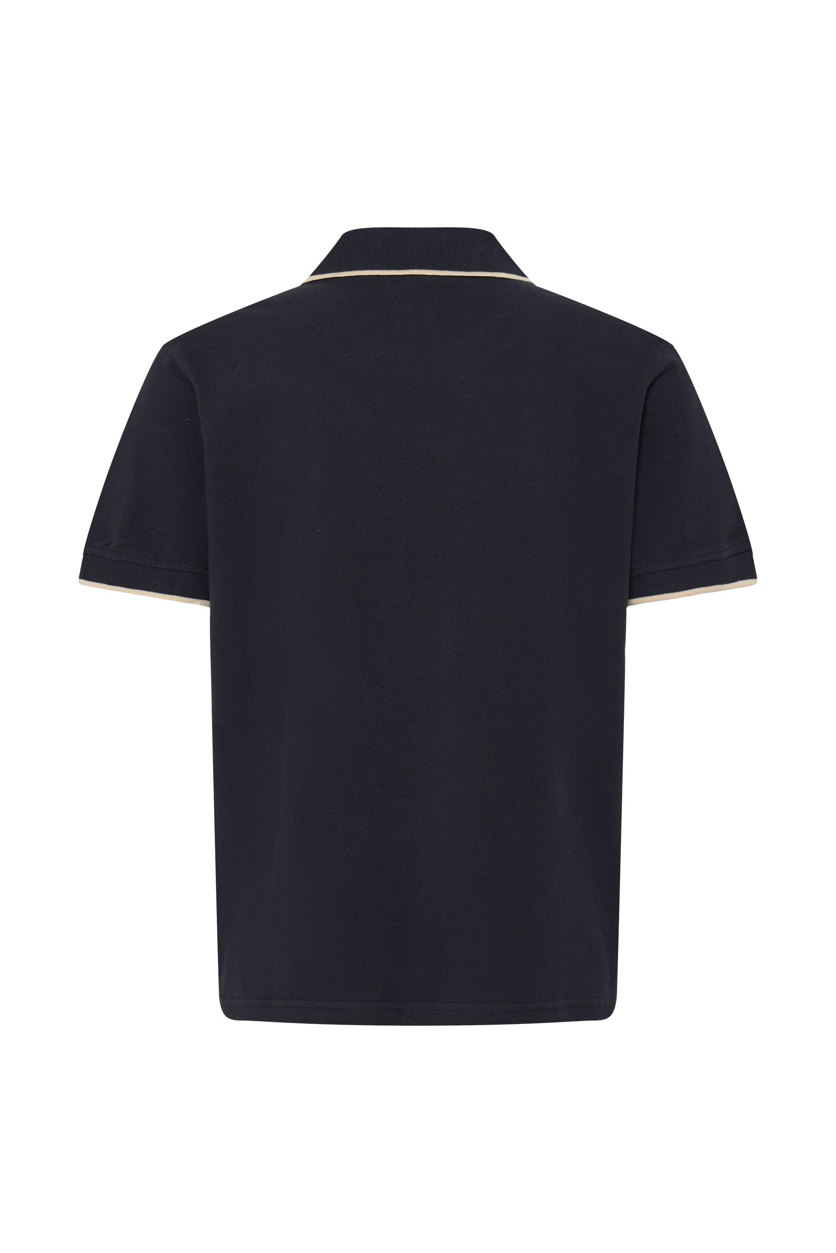 20720432-194011_194011_2.jpg Kurzarm Poloshirt Einfarbig V-Ausschnitt Polokragen