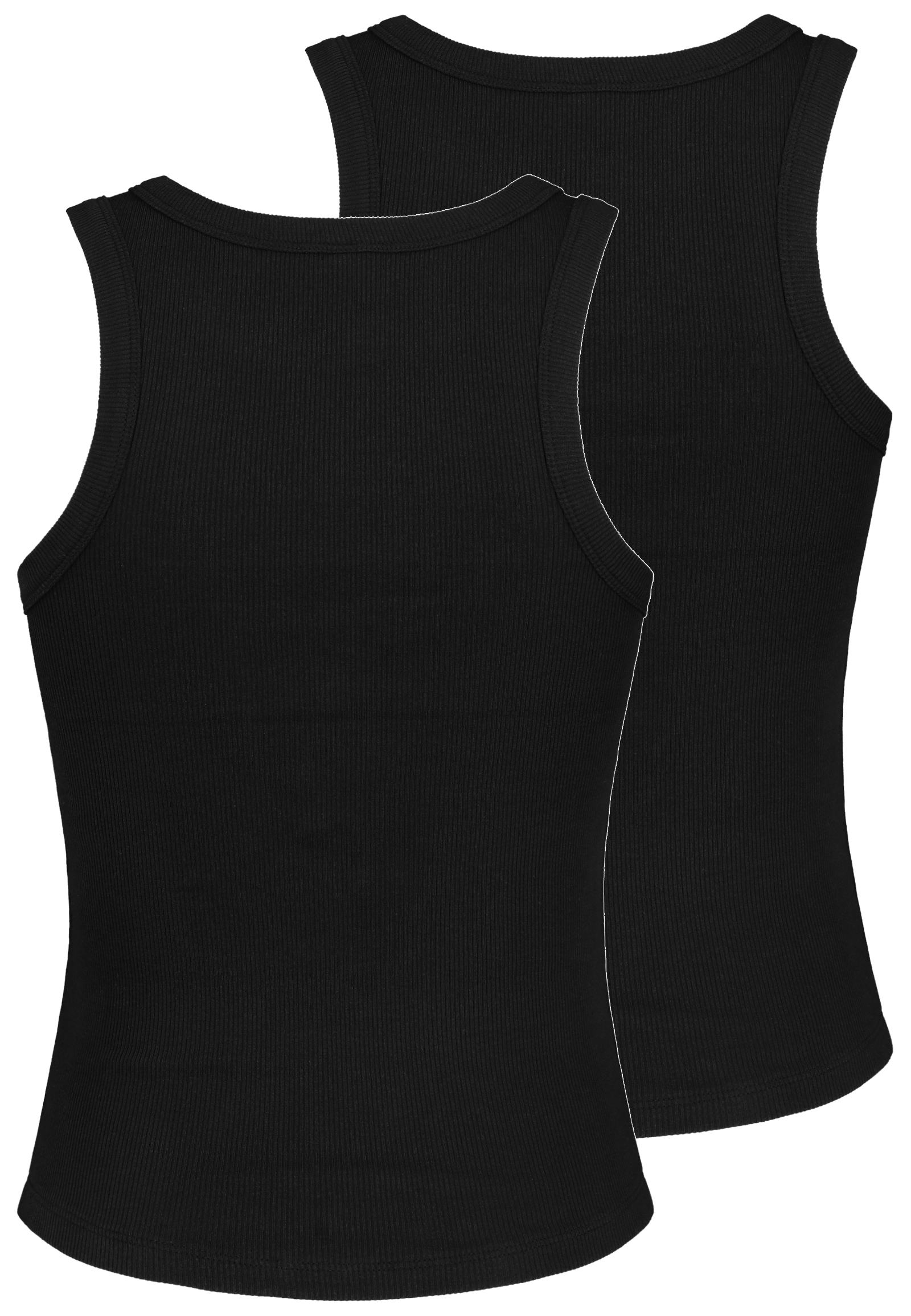 2er Pack Tanktops Rundhalsausschnitt Ärmelloses Design 2er Pack Tanktops Rundhalsausschnitt Ärmelloses Design