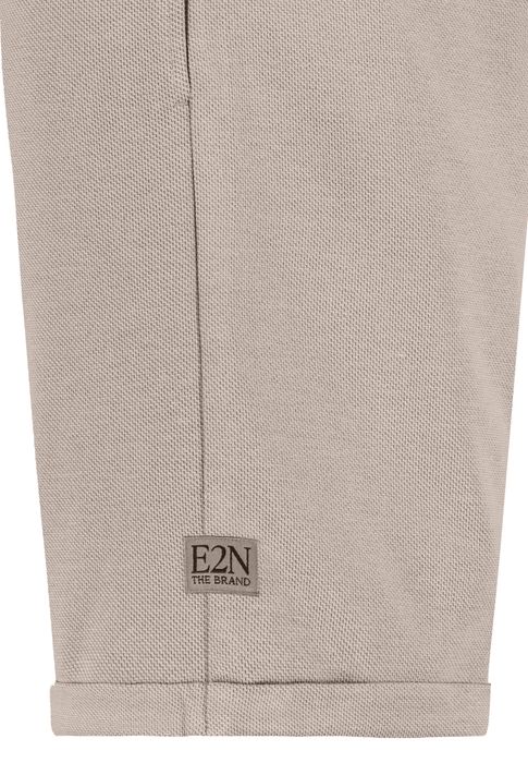 Eight 2 Nine EIGHT 2 NINE Bequeme Shorts Kordelzug Gesäßtaschen Freizeitlook – Beige, Bild 4