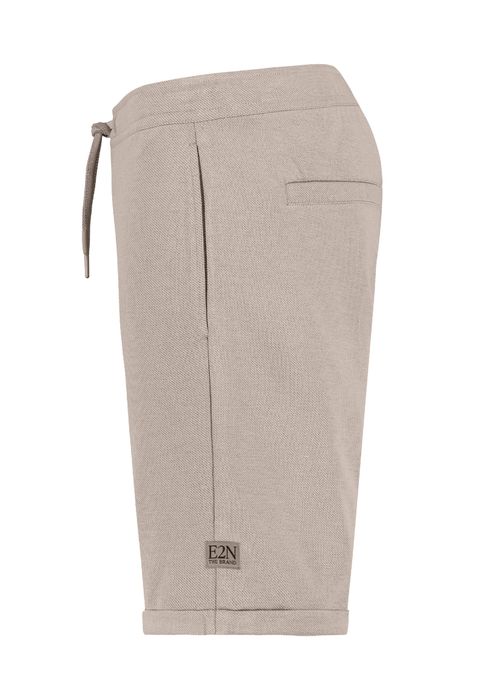 Eight 2 Nine EIGHT 2 NINE Bequeme Shorts Kordelzug Gesäßtaschen Freizeitlook – Beige, Bild 3
