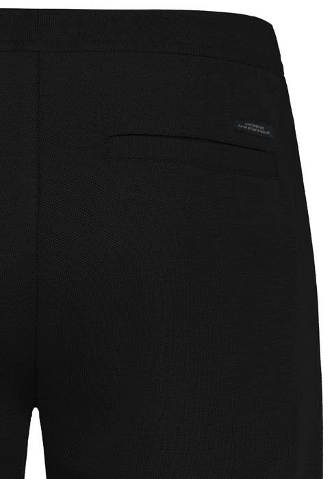 Eight 2 Nine EIGHT 2 NINE Bequeme Shorts Kordelzug Gesäßtaschen Freizeitlook – Schwarz, Bild 5