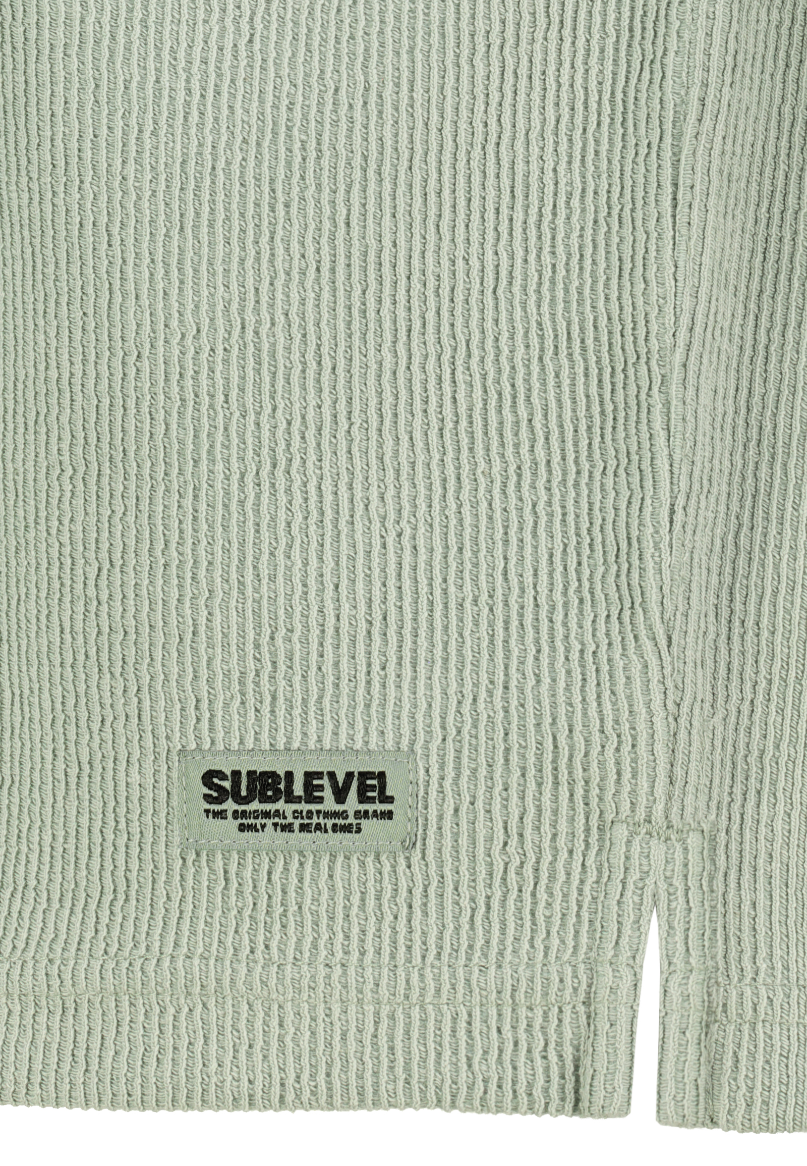 H68014BA11354A2NO_12200_D2.jpg Bequemes Kurzarmshirt Reverskragen Knopfleiste Modisch