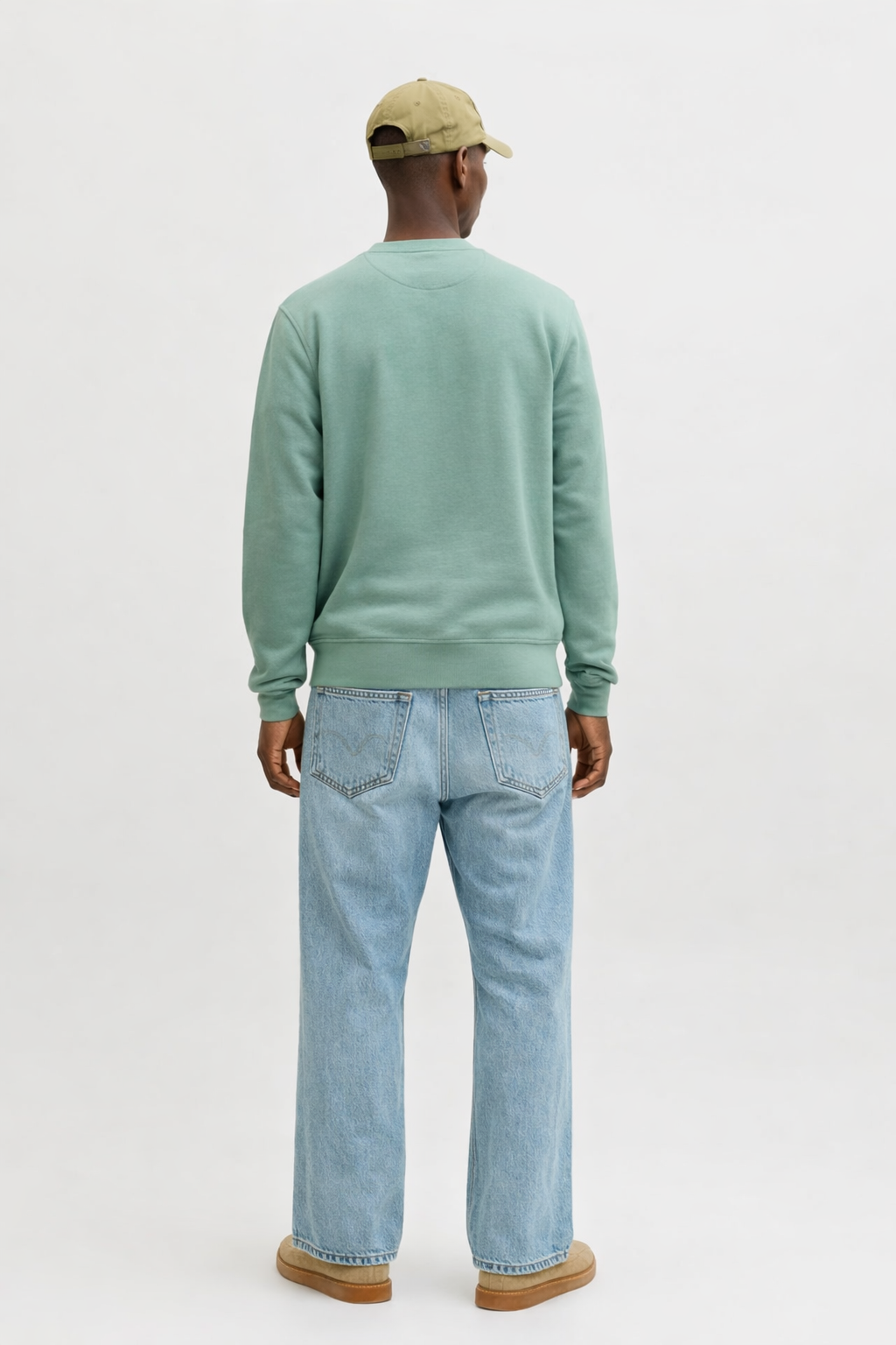 Bequemes Sweatshirt Rundhals Rippbündchen Atmungsaktiv Bequemes Sweatshirt Rundhals Rippbündchen Atmungsaktiv