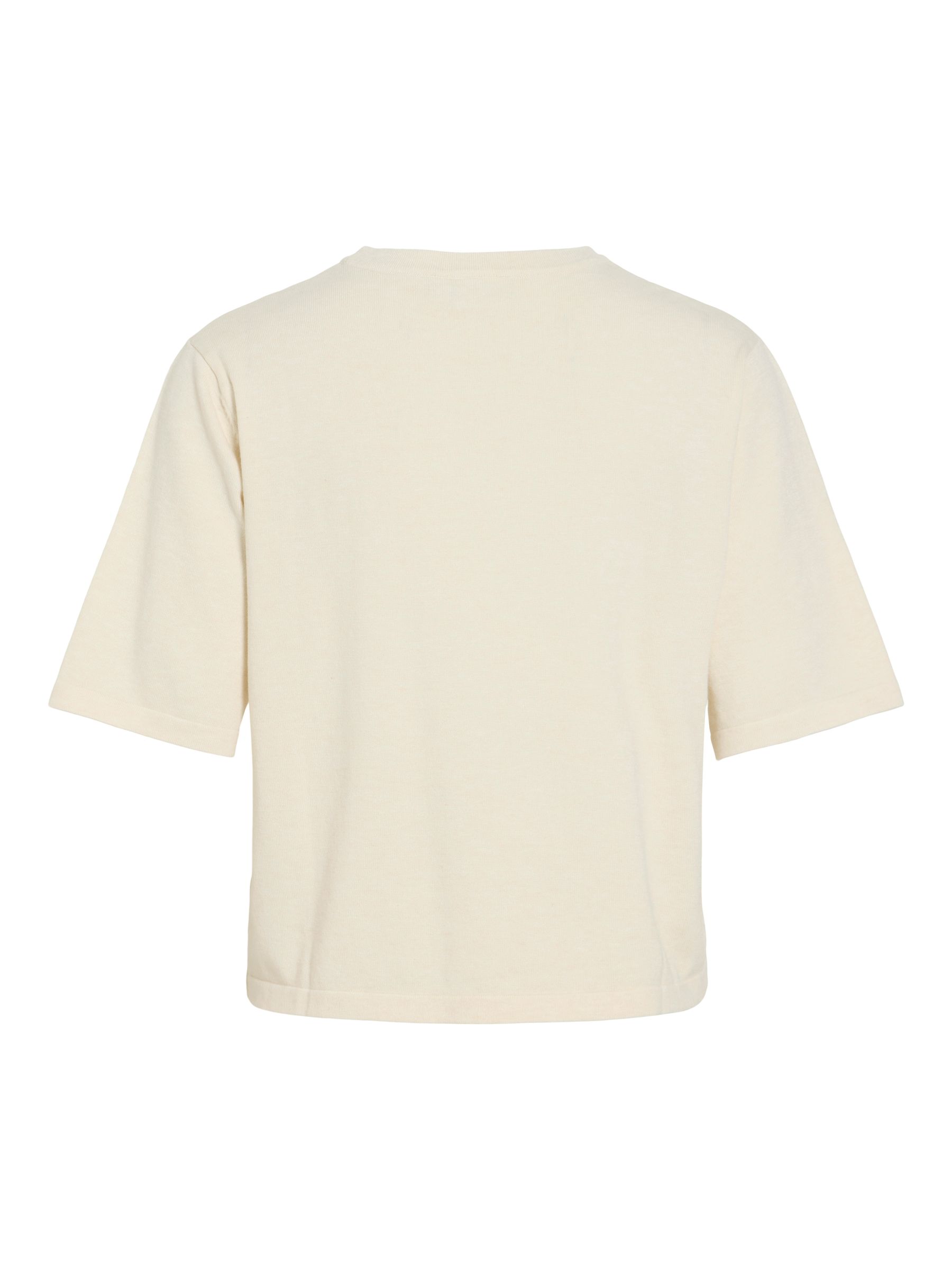 14112136_4980805_7.jpg Knit Top Kurzarm Lockerschnitt Minimaldesign Casuallook