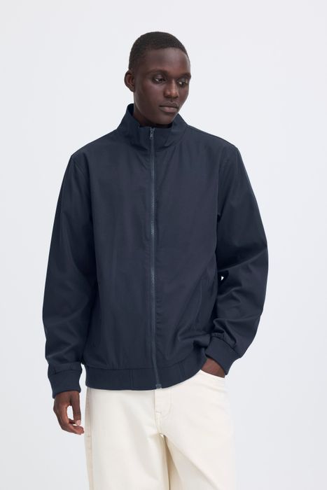 Blend BLEND Übergangsjacke Reißverschluss Hochabschließender Kragen – Blau, Bild 3