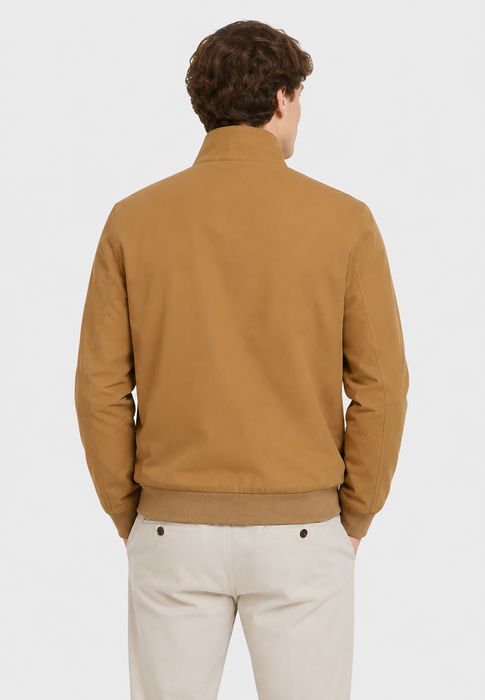 Blend BLEND Übergangsjacke Reißverschluss Hochabschließender Kragen – Braun, Bild 6