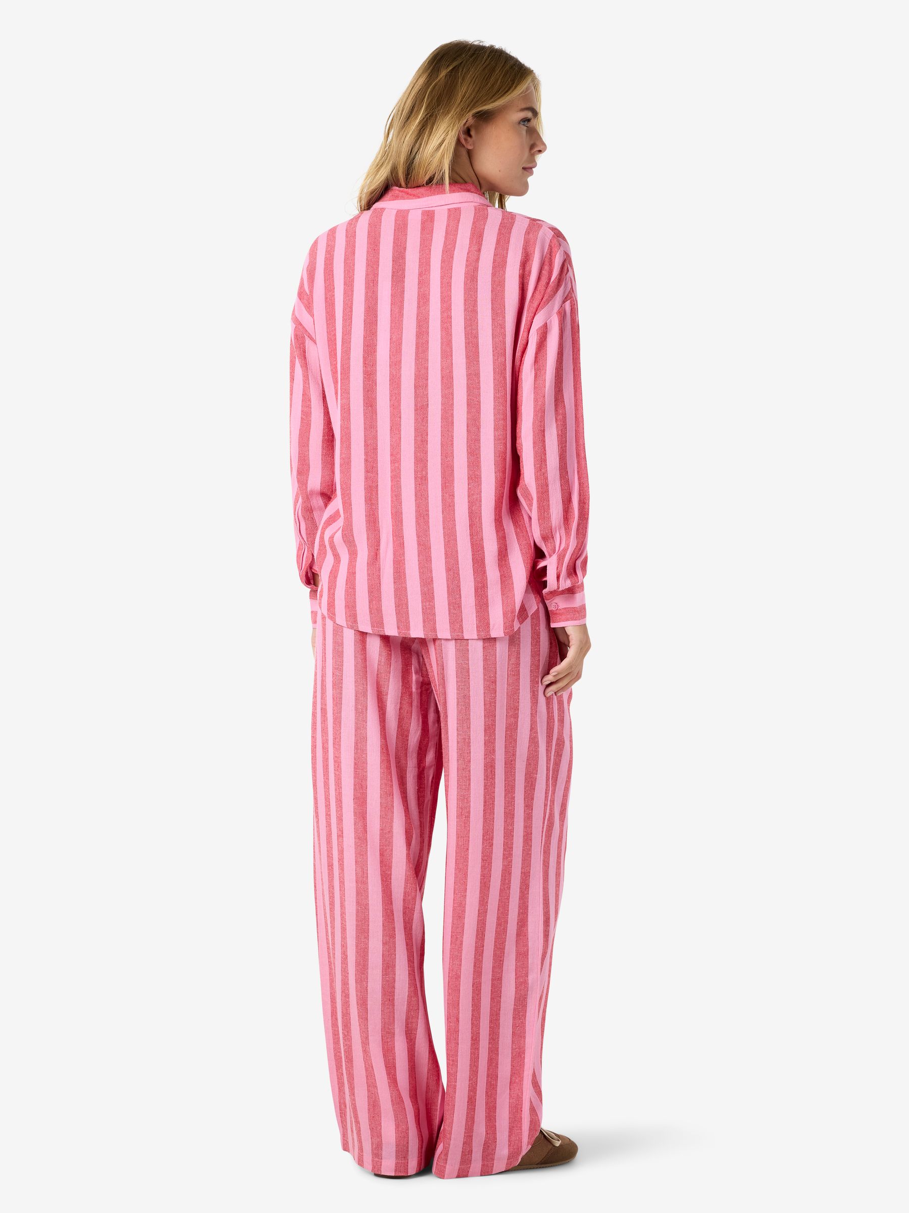 27026486_4971711_4.jpg Langarm Gestreifte Bluse Streifen Stilvoll Knopfleiste