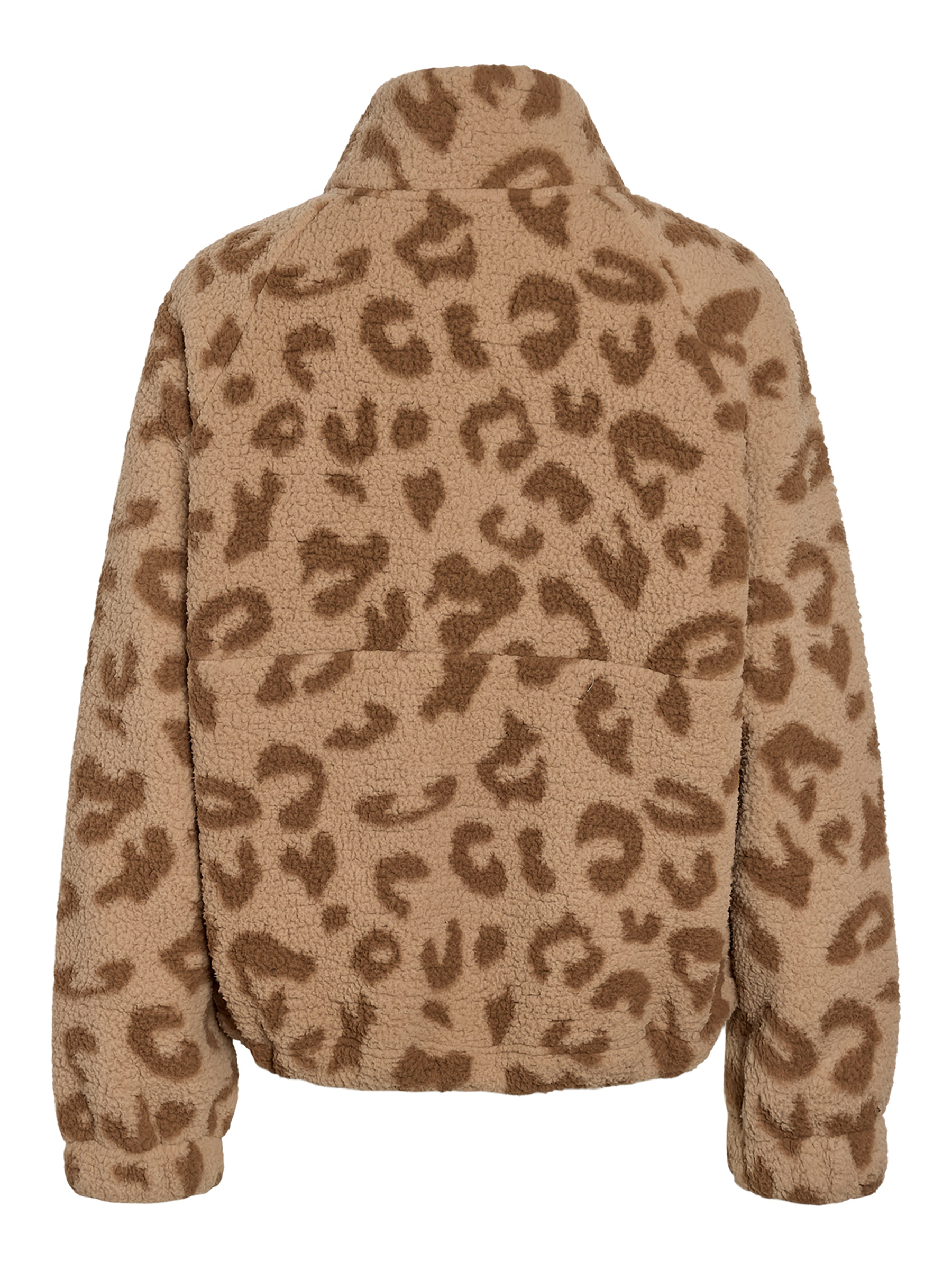 Flauschige Outdoorjacke Reißverschluss Trendigen Design Flauschige Outdoorjacke Reißverschluss Trendigen Design
