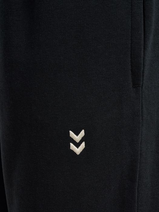 Hummel Gerade Geschnittene Sweatpants Eingrifftaschen Bequem – Schwarz, Bild 3