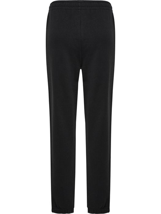 Hummel Gerade Geschnittene Sweatpants Eingrifftaschen Bequem – Schwarz, Bild 4
