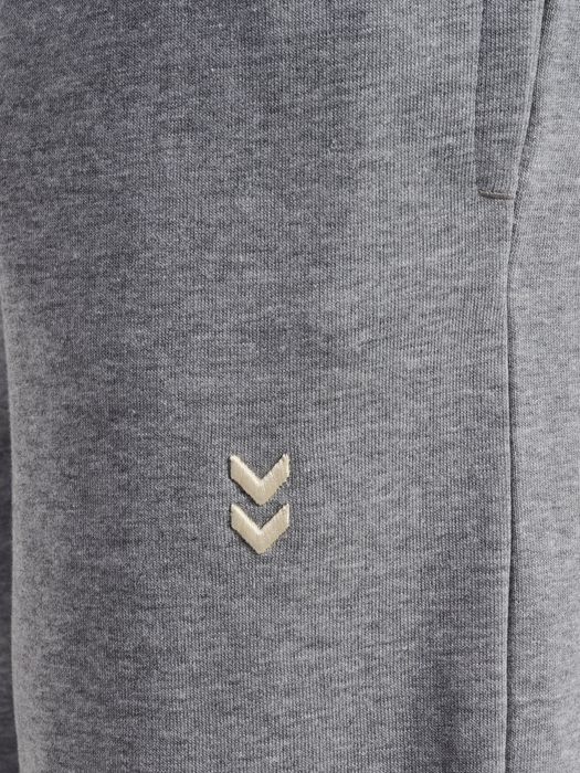 Hummel Gerade Geschnittene Sweatpants Eingrifftaschen Bequem – Grau, Bild 3