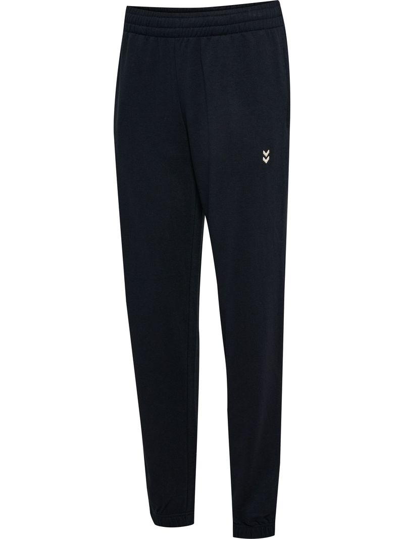 Hummel Gerade Geschnittene Sweatpants Eingrifftaschen Bequem – Schwarz, Bild 2