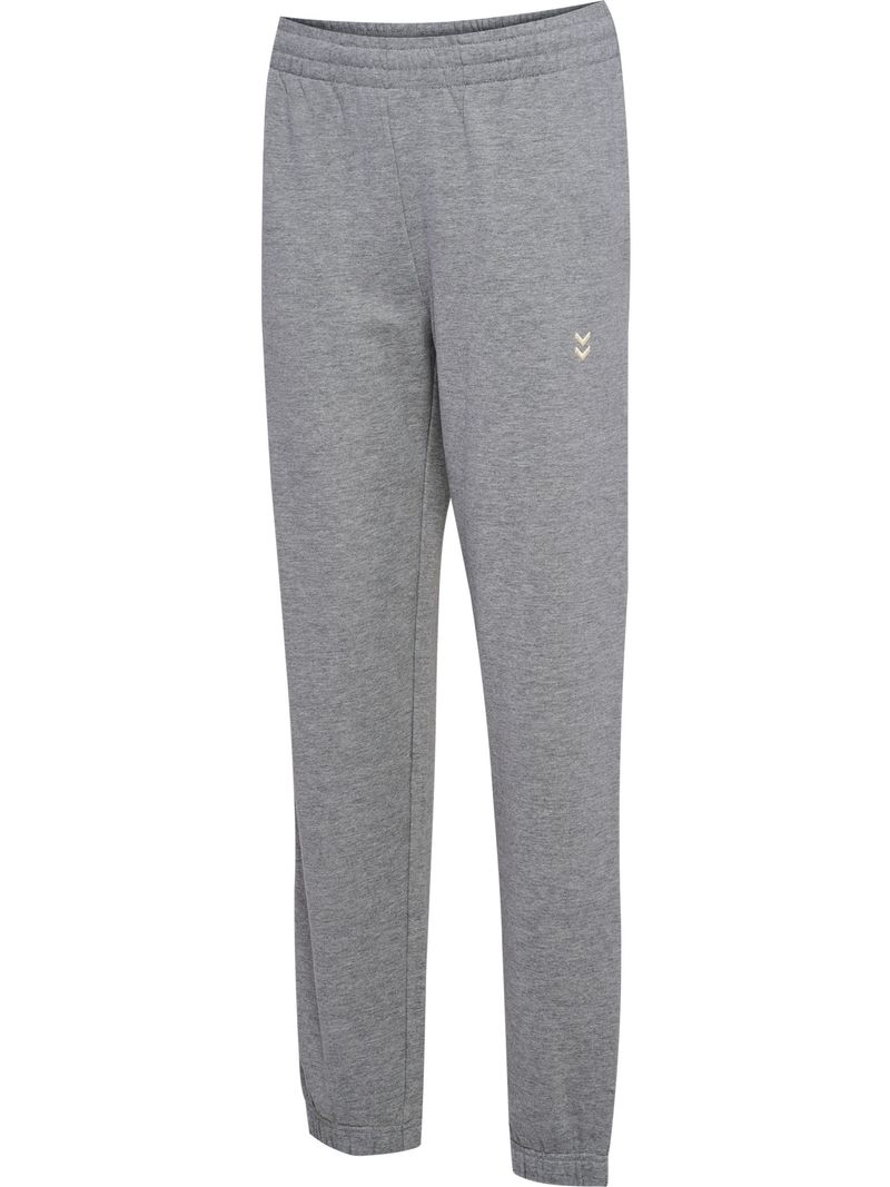 Hummel Gerade Geschnittene Sweatpants Eingrifftaschen Bequem – Grau, Bild 2