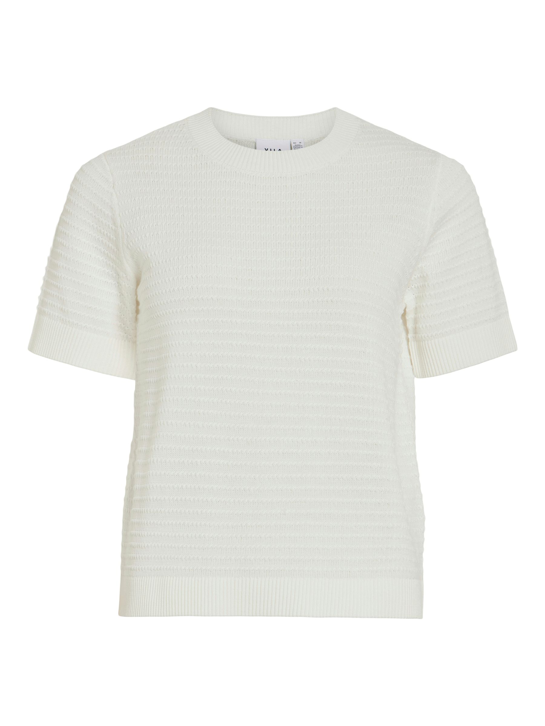 14111560_4903380.jpg Bequemer Strickpullover Rundhalsausschnitt Kurzarm