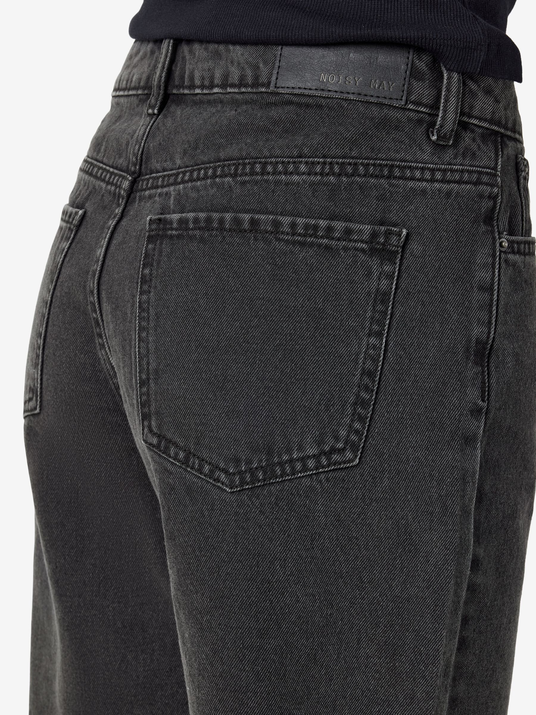 27036599_4918140_6.jpg Knielang Jeansshorts Loose Fit Sommer Reißverschluss