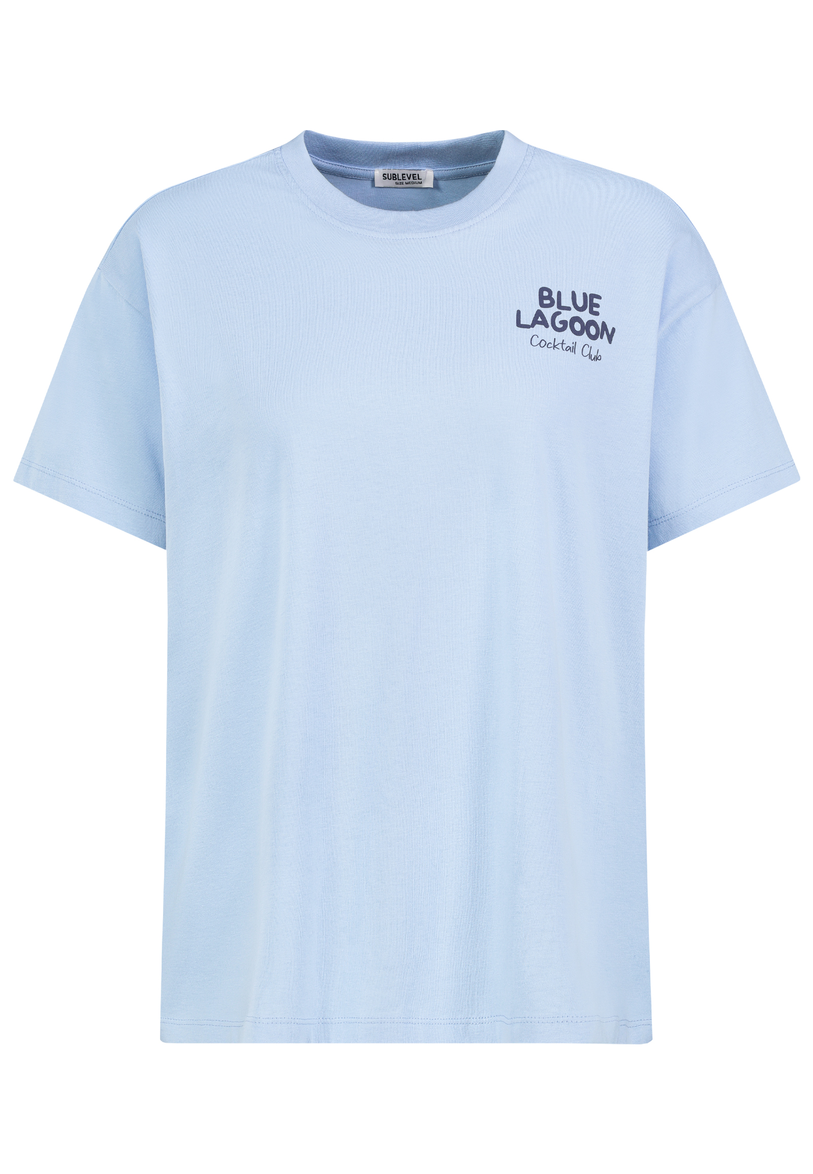 T-Shirt Rundhals Print auf Rückseite Fotoprint Kurzarm T-Shirt Rundhals Print auf Rückseite Fotoprint Kurzarm