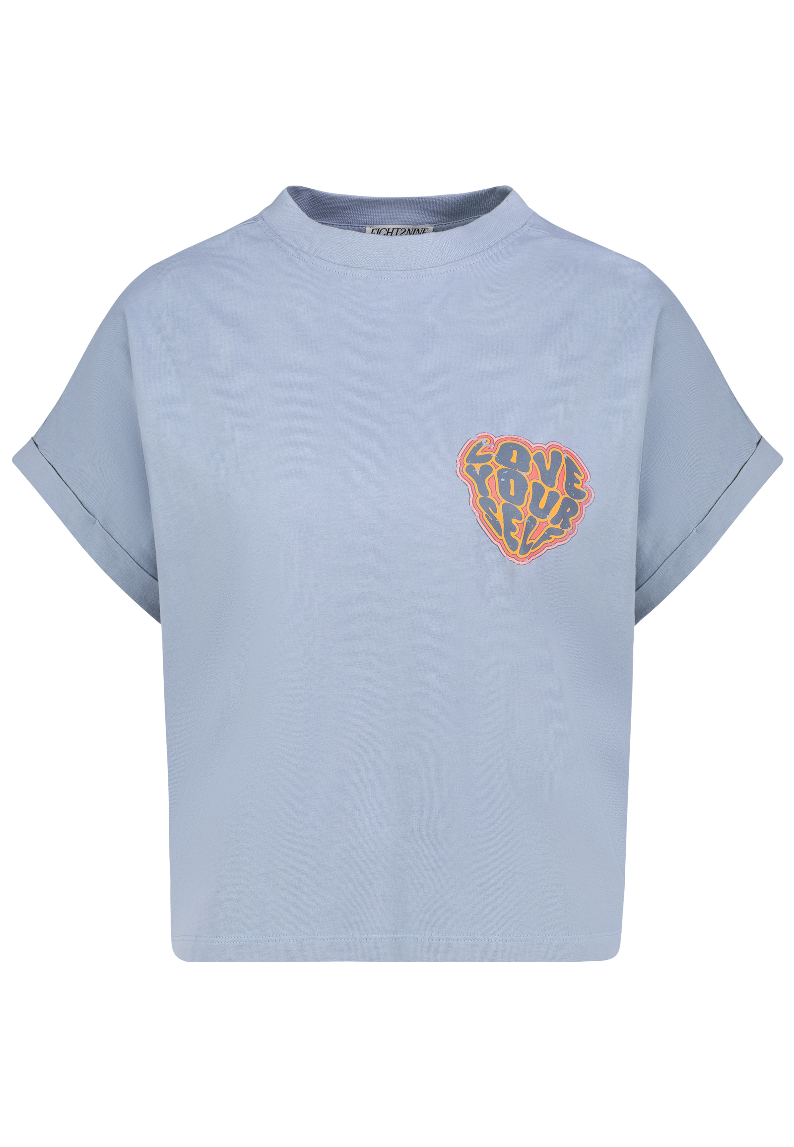 Lässiges Shirt Kurzarm Rundhalsausschnitt Printdesign Lässiges Shirt Kurzarm Rundhalsausschnitt Printdesign