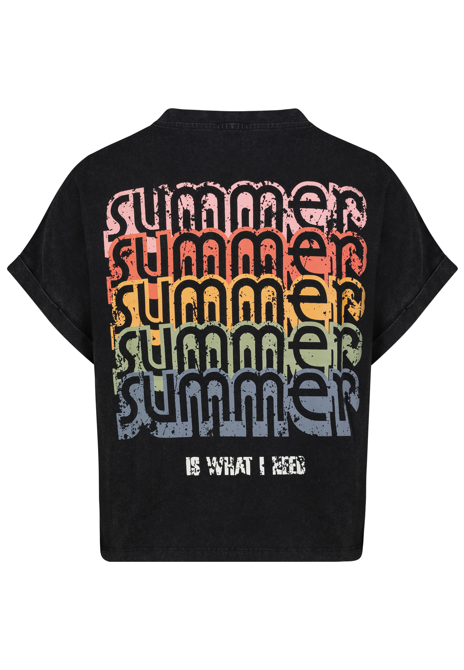 Lässiges Shirt Kurzarm Rundhalsausschnitt Printdesign Lässiges Shirt Kurzarm Rundhalsausschnitt Printdesign