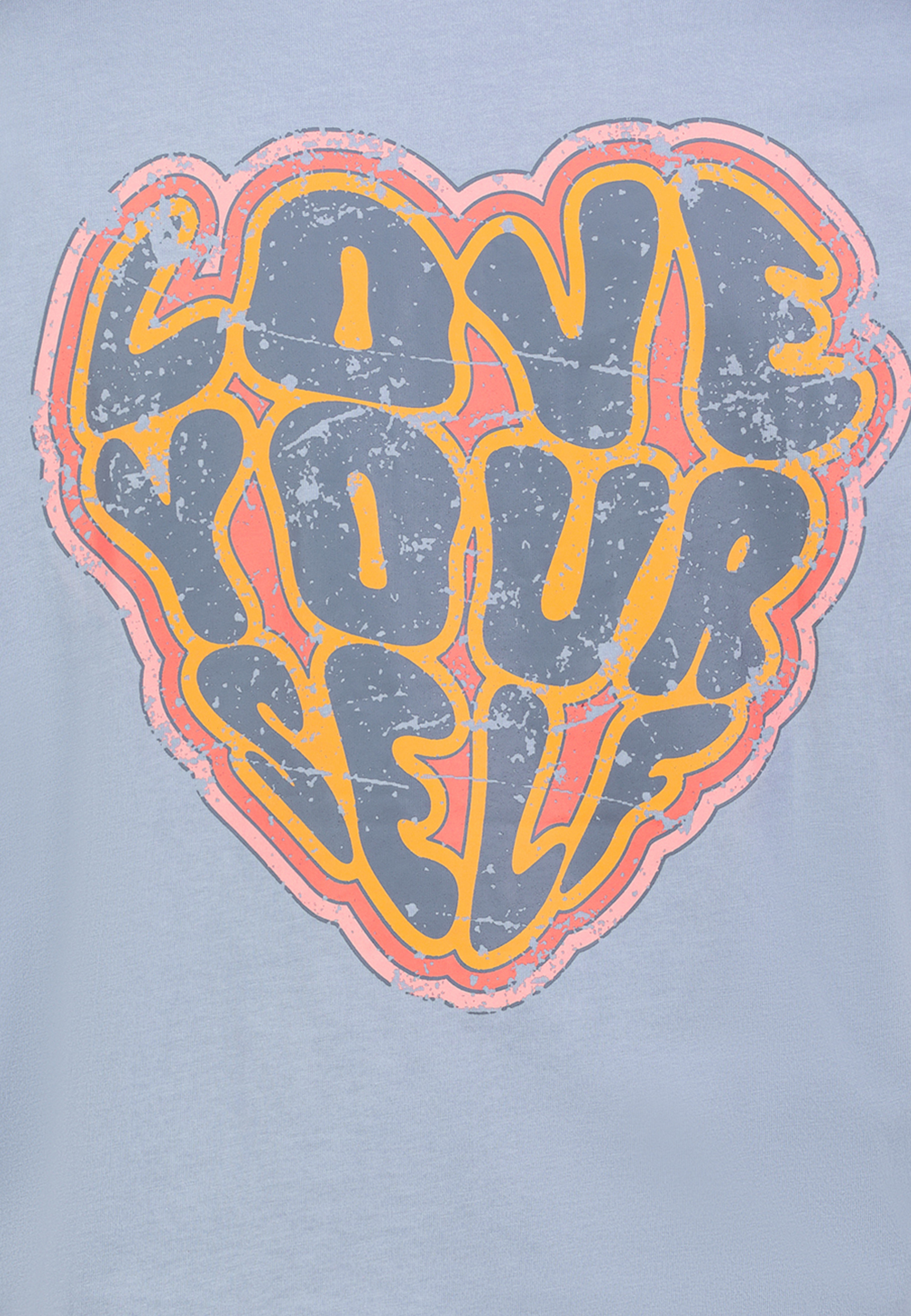 Lässiges Shirt Kurzarm Rundhalsausschnitt Printdesign Lässiges Shirt Kurzarm Rundhalsausschnitt Printdesign