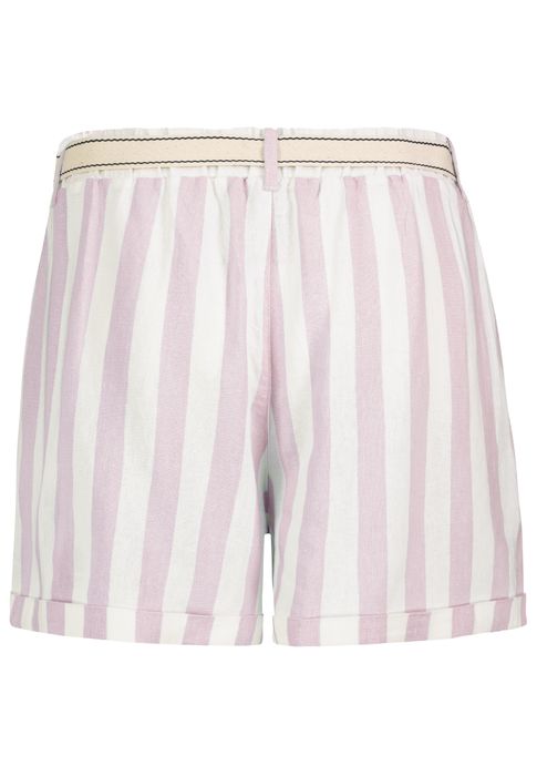 Eight 2 Nine Stilvolle Stoffshorts Eingrifftaschen Zierschleife – Rosa, Bild 4