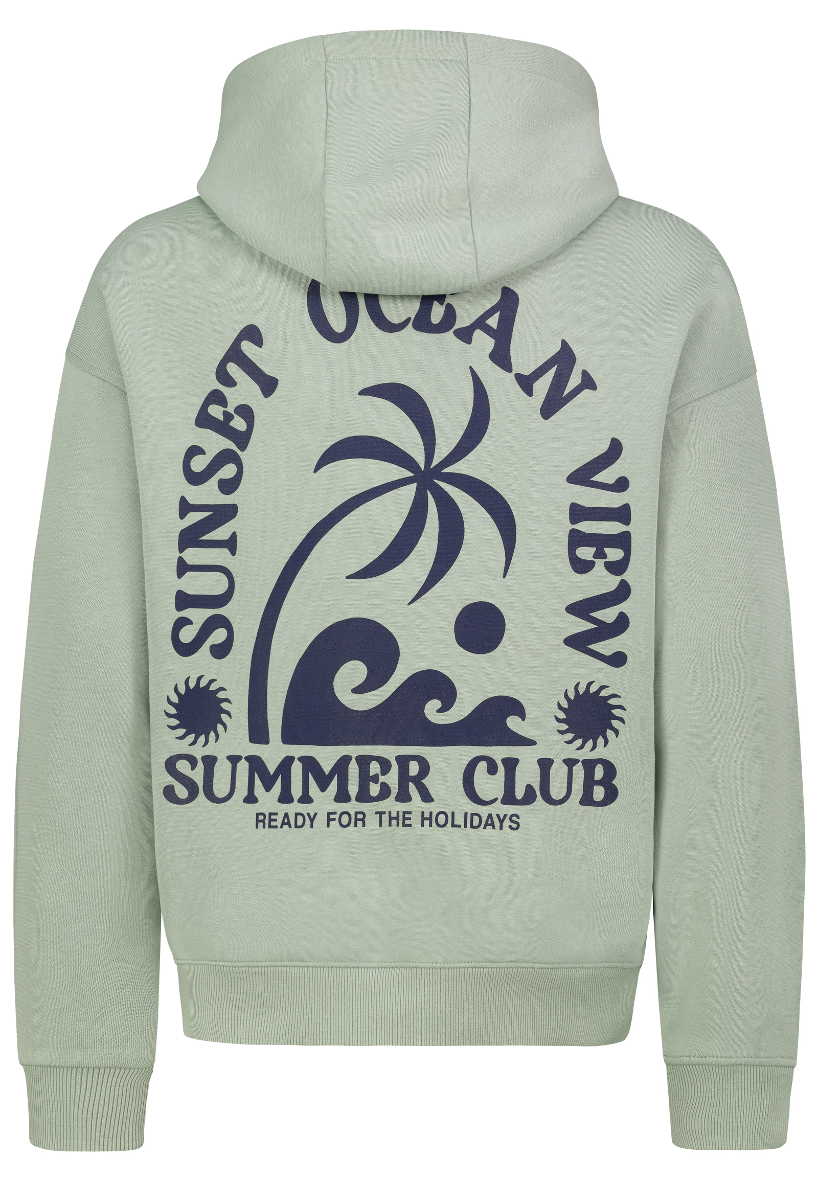 H10094BC21501A_12200_H.jpg Sweat Hoodie Eingrifftaschen Kordelzug Regular Fit