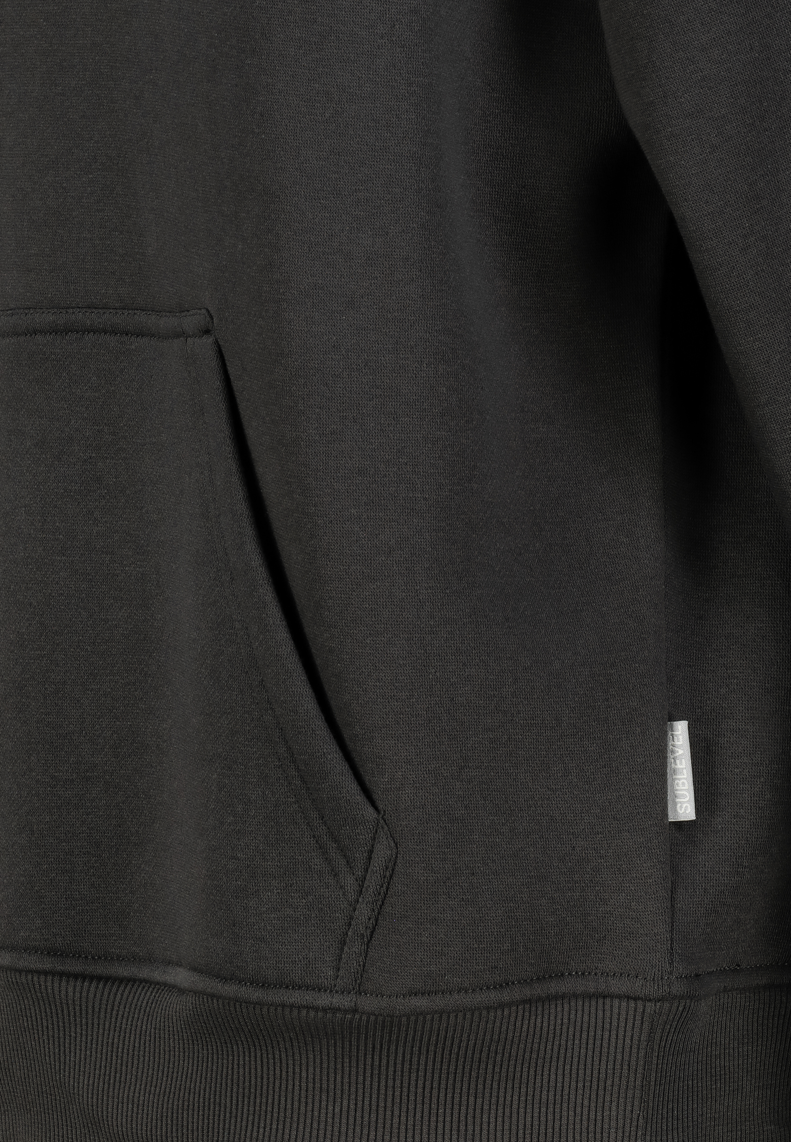 H10094BC21501A_23400_D2.jpg Sweat Hoodie Eingrifftaschen Kordelzug Regular Fit