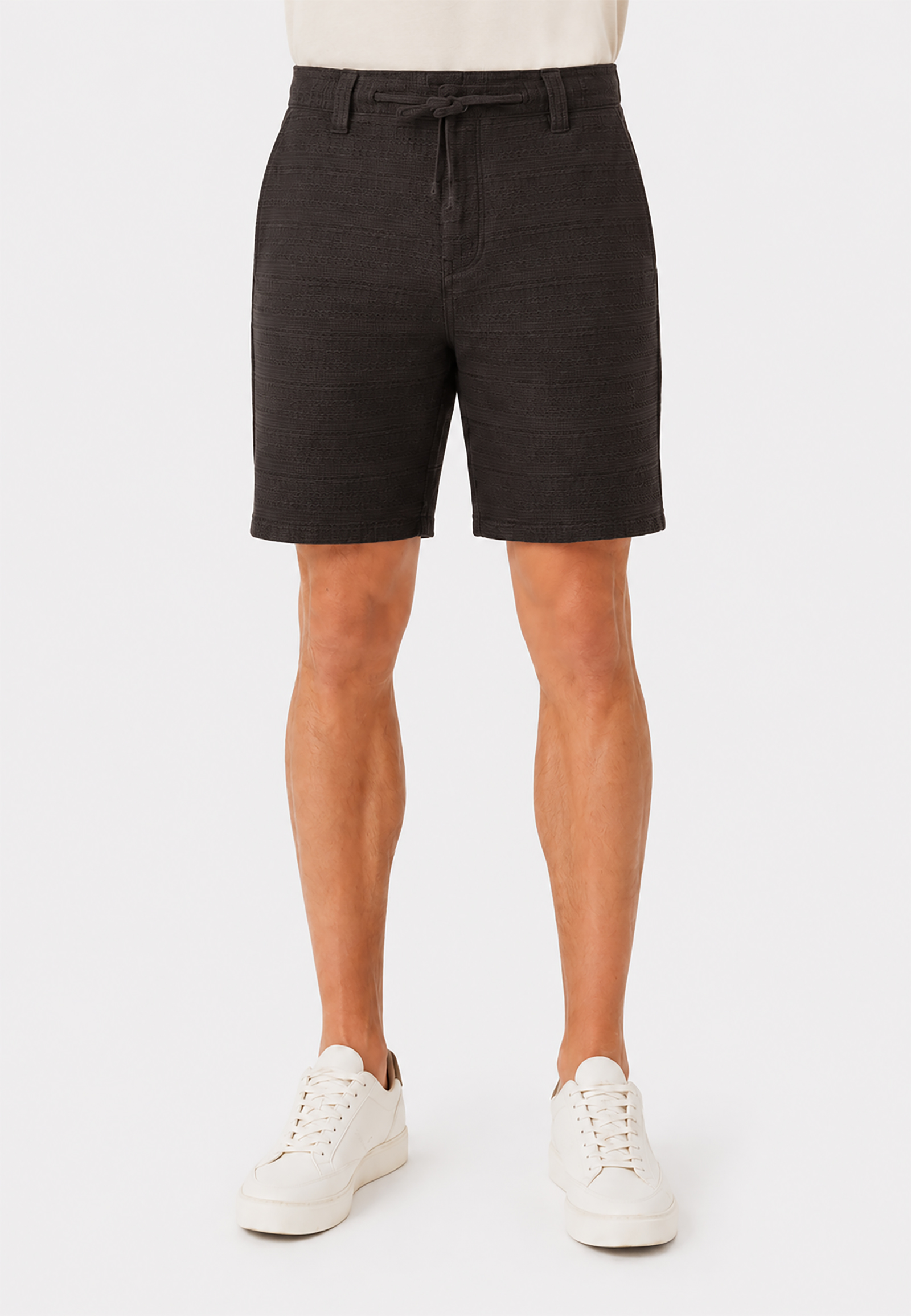 Casual Chinoshorts Eingrifftaschen Kordelzug Einfarbig Casual Chinoshorts Eingrifftaschen Kordelzug Einfarbig