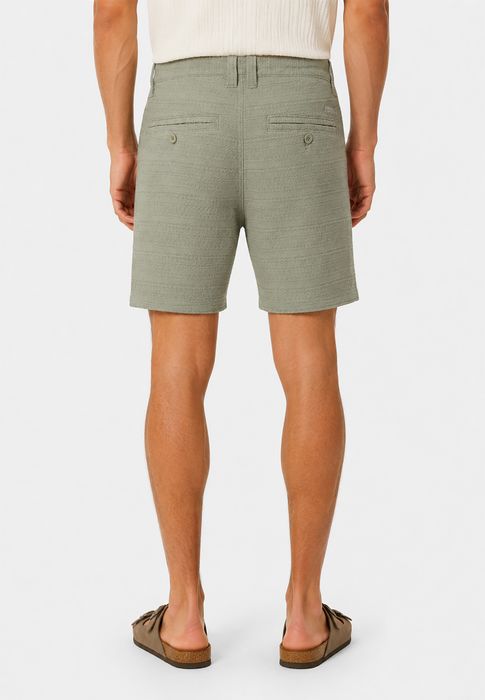 Eight 2 Nine EIGHT 2 NINE Casual Chinoshorts Eingrifftaschen Kordelzug – Grün, Bild 5