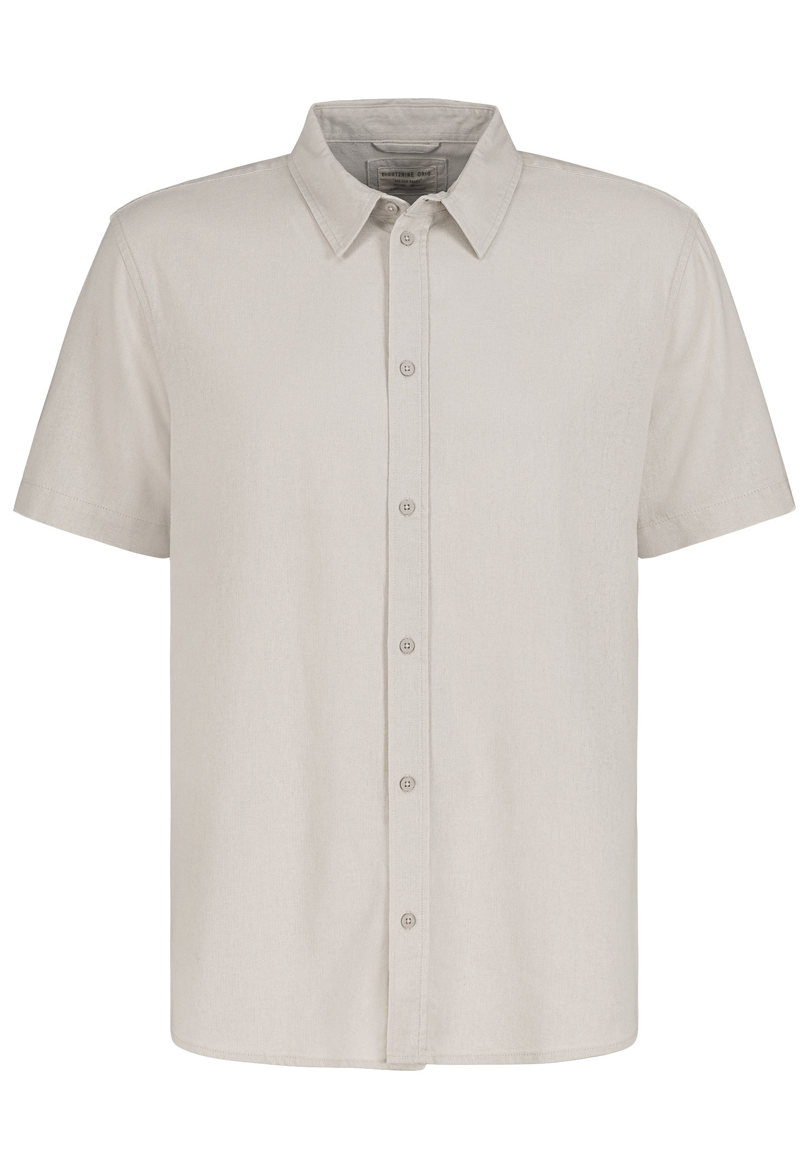 H74511M11130A2_20200_V.jpg Bequemes Kurzarmhemd Knopfleiste Regular Fit Kentkragen