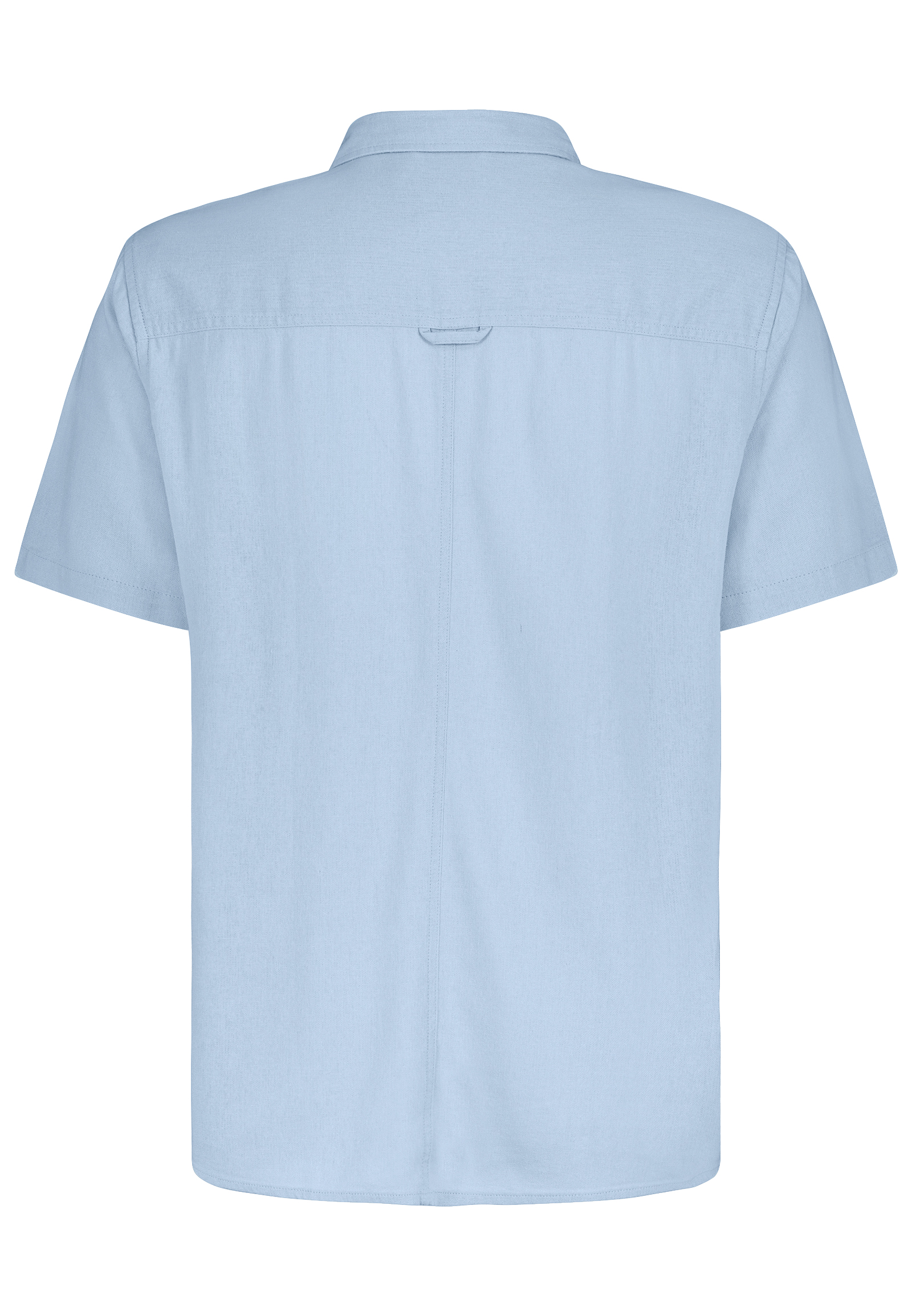 H74511M11130A5_19200_H.jpg Bequemes Kurzarmhemd Knopfleiste Regular Fit Kentkragen