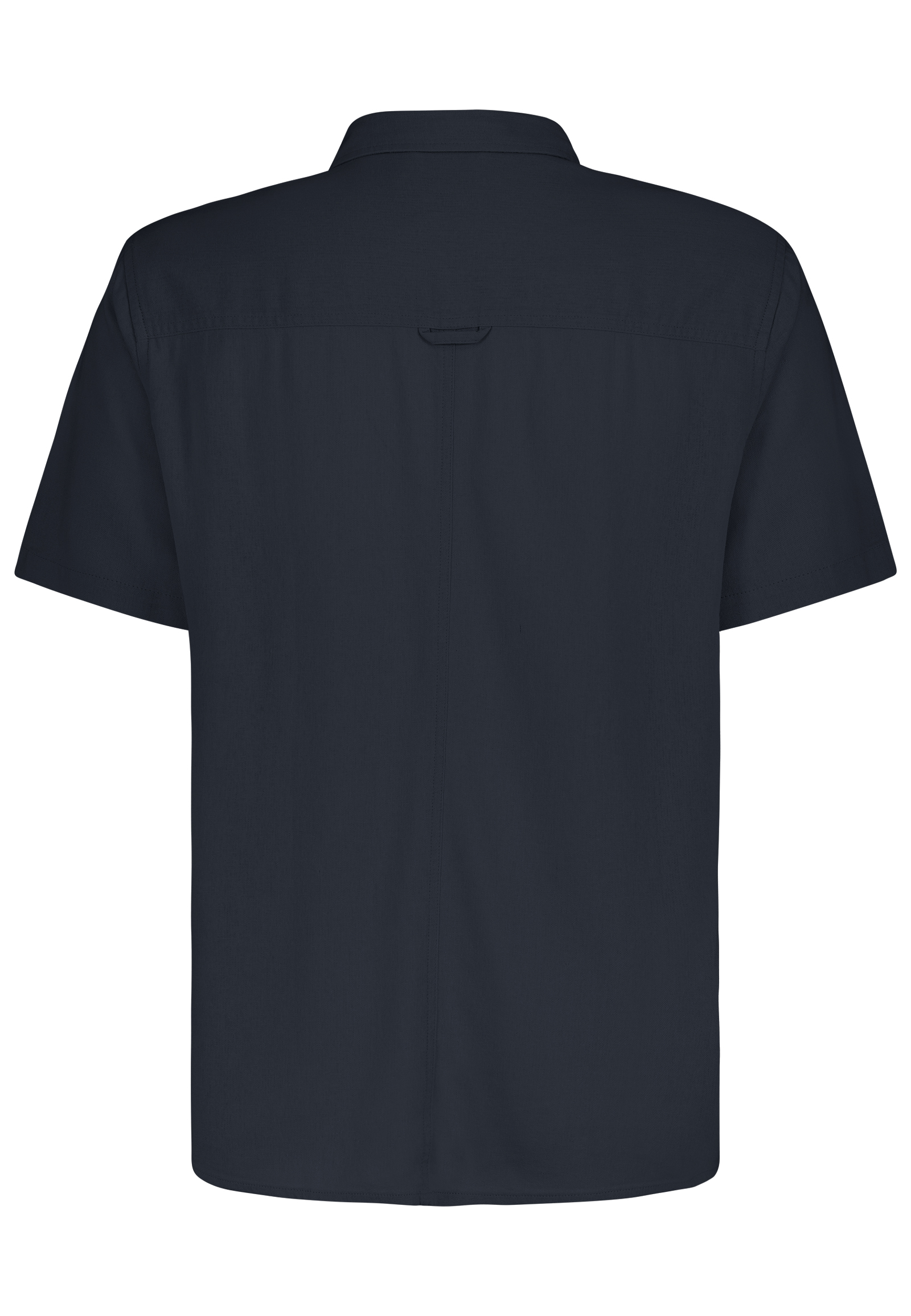 H74511M11130A6_19400_H.jpg Bequemes Kurzarmhemd Knopfleiste Regular Fit Kentkragen
