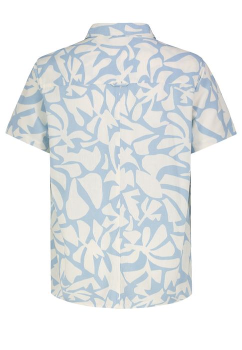 Eight 2 Nine EIGHT 2 NINE Bequemes Kurzarmhemd Knopfleiste Regular Fit – Blau, Bild 6