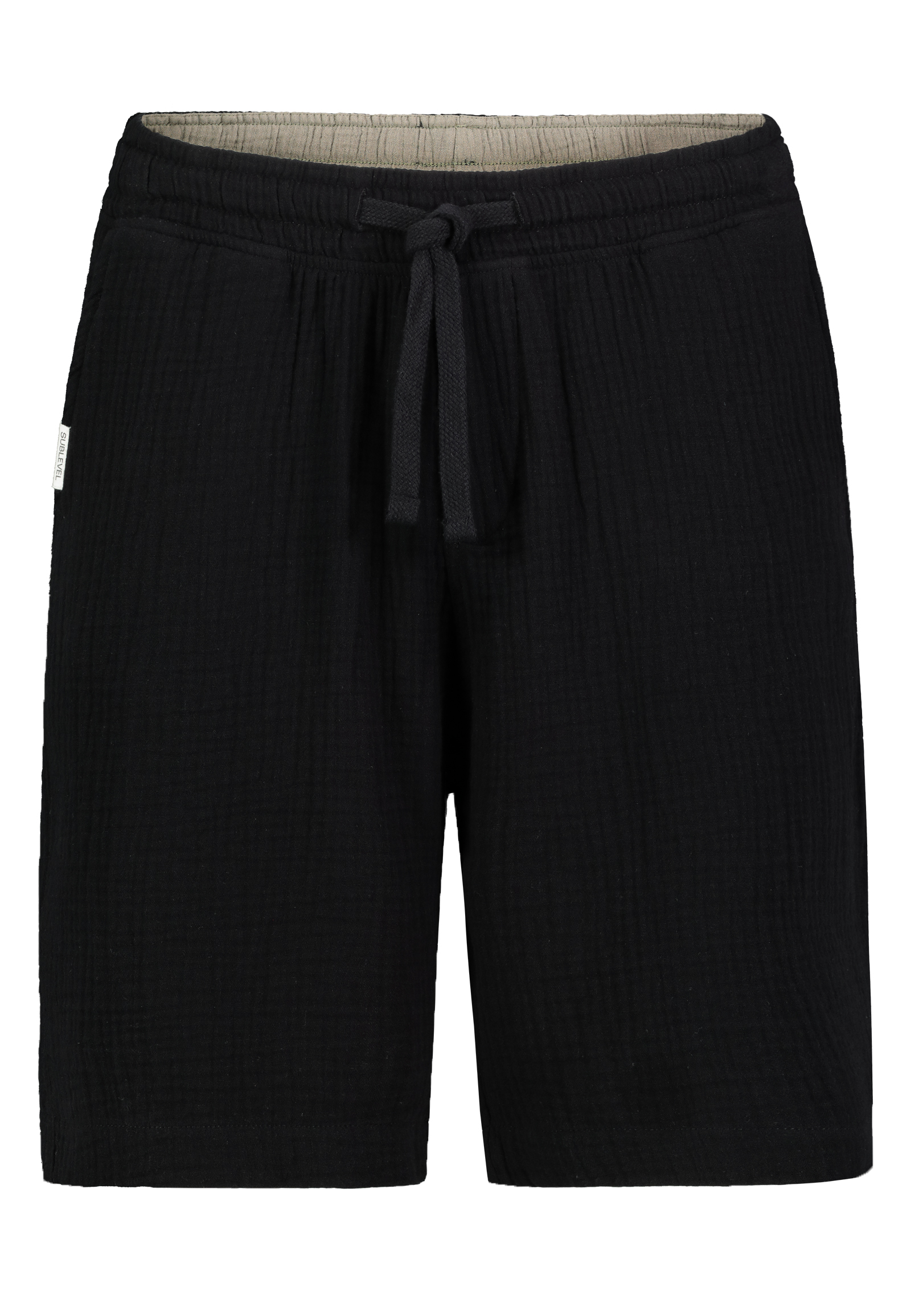 H70032M62385KA_24000_V.jpg Casual Chinoshorts Elastischer Bund Kordelzug Einfarbig