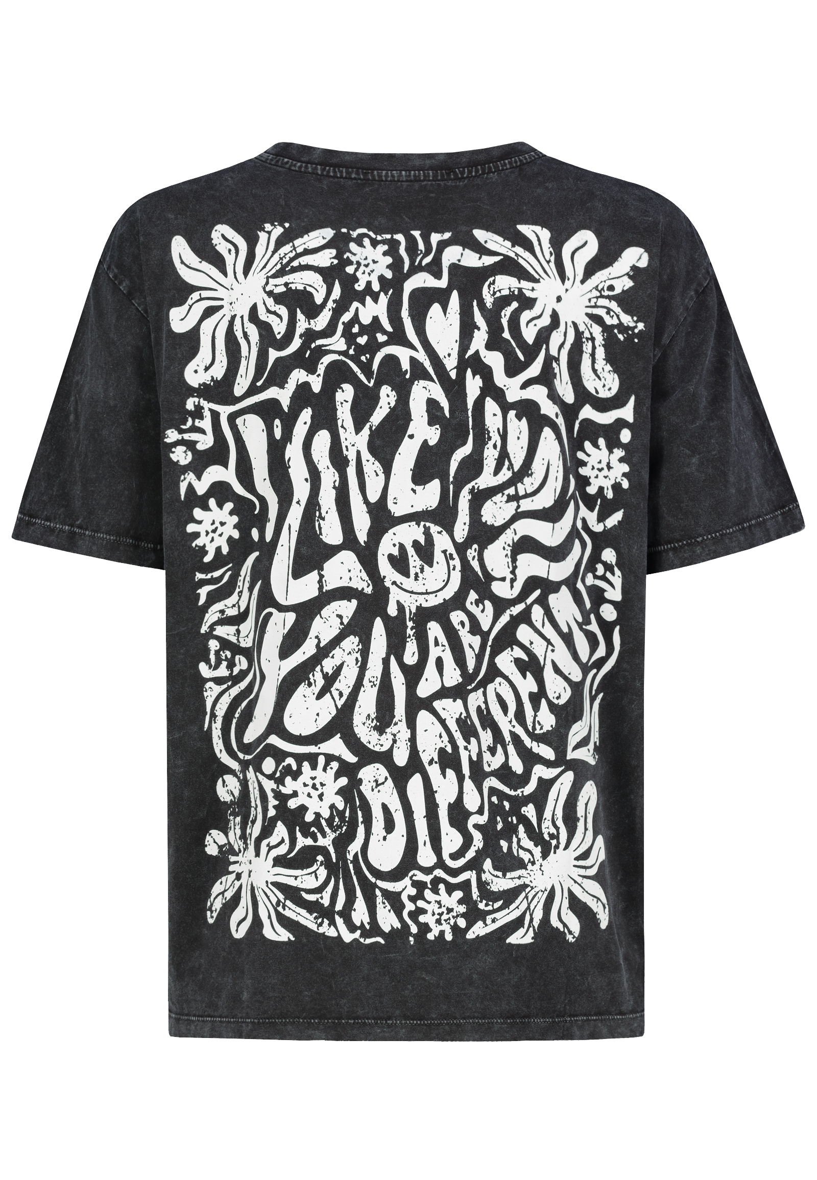Kurzarmshirt Rundhalsausschnitt Spruchdruck Lässig Kurzarmshirt Rundhalsausschnitt Spruchdruck Lässig