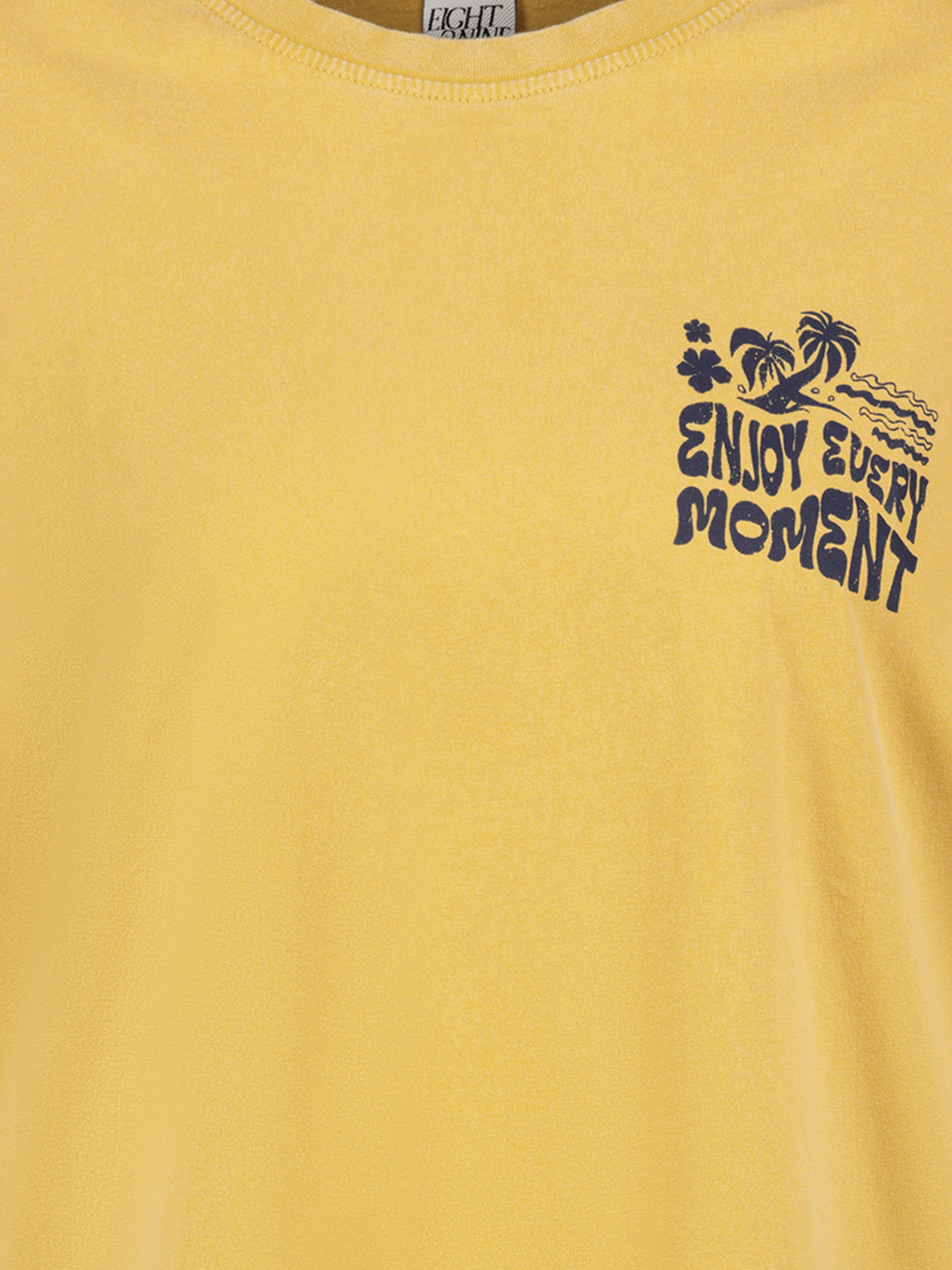 Kurzarmshirt Rundhalsausschnitt Spruchdruck Lässig Kurzarmshirt Rundhalsausschnitt Spruchdruck Lässig