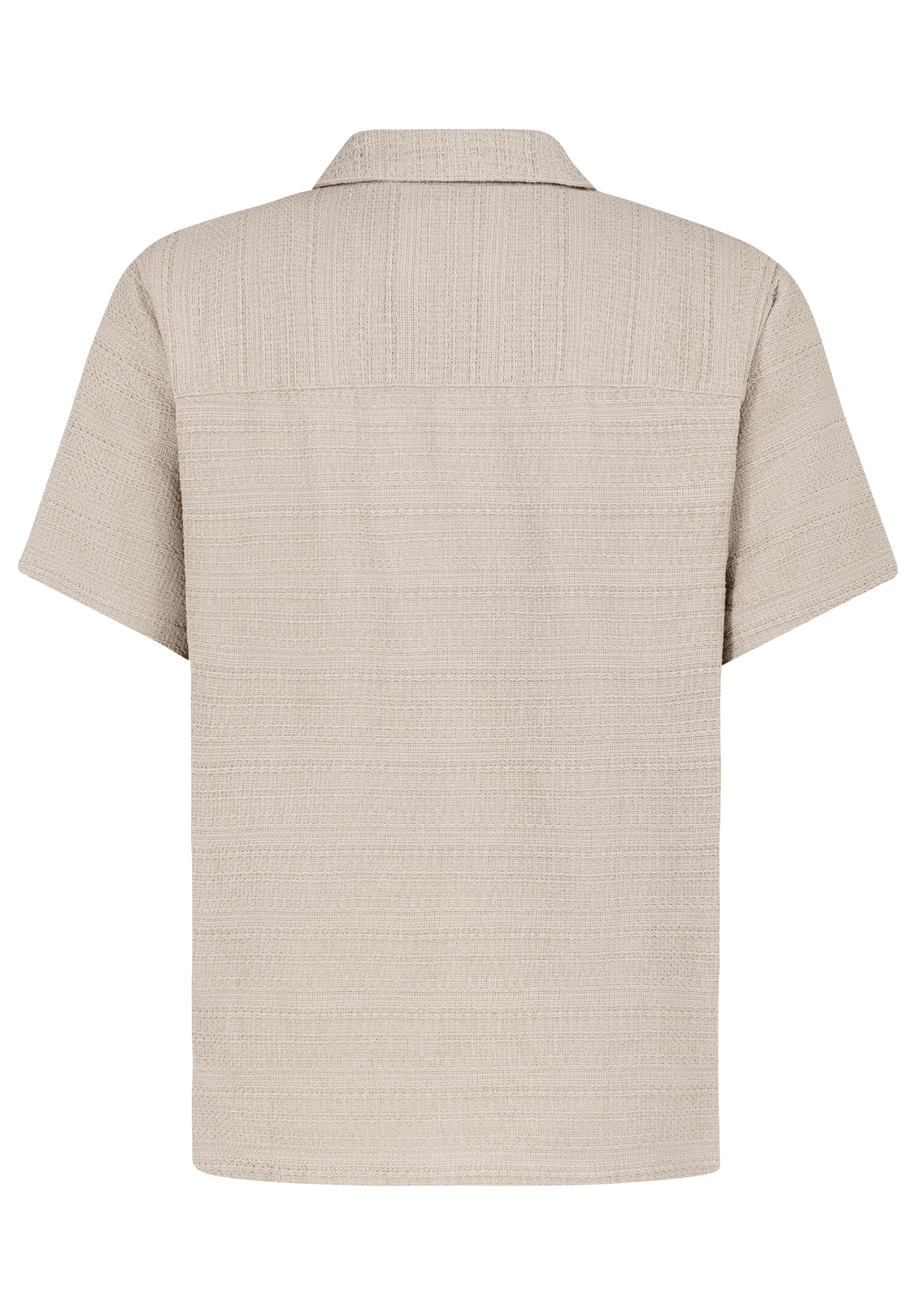 H73803AG11344A2_20200_H.jpg Bequemes Kurzarmshirt V-Ausschnitt Unifarben Casual