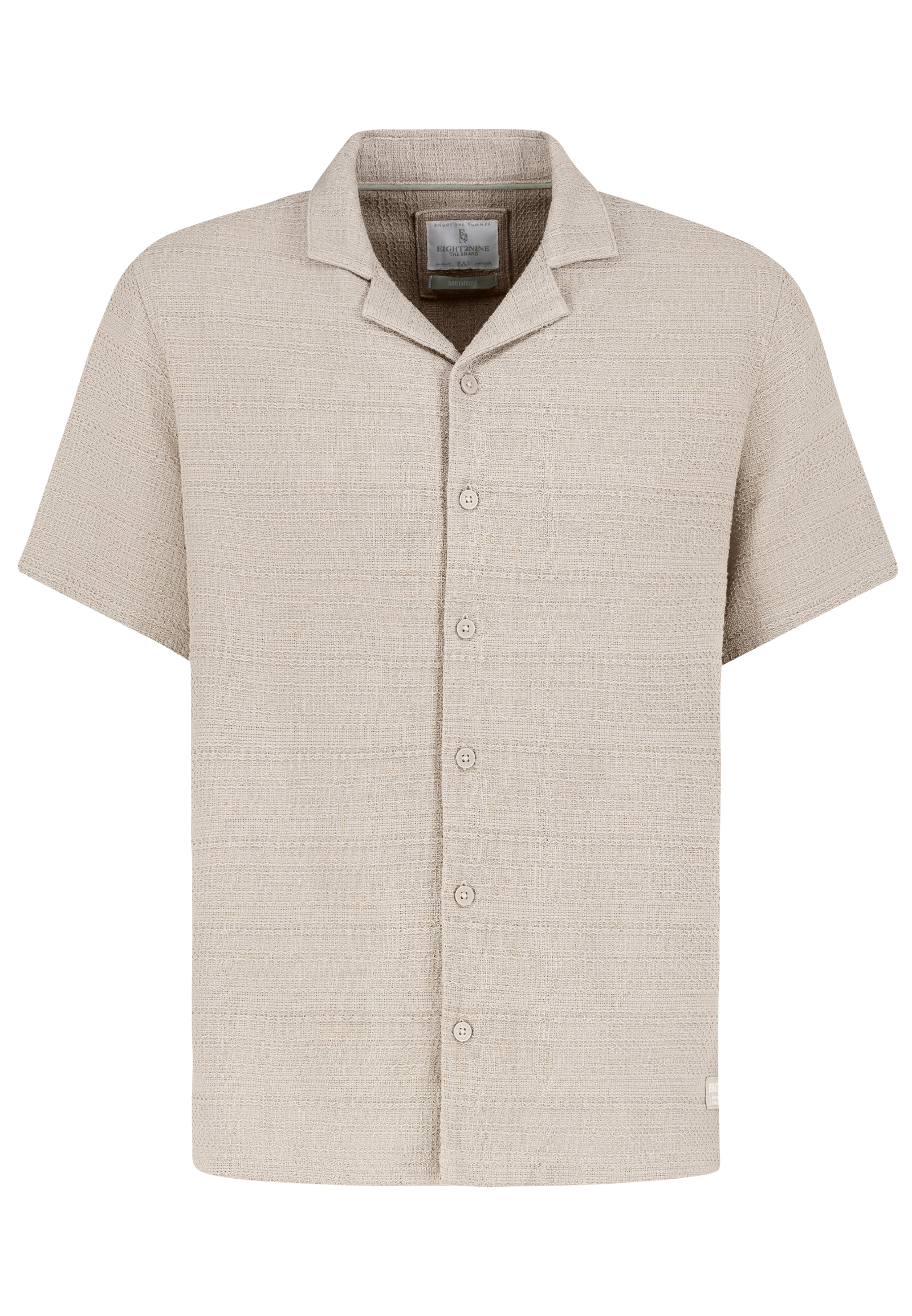 H73803AG11344A2_20200_V.jpg Bequemes Kurzarmshirt V-Ausschnitt Unifarben Casual