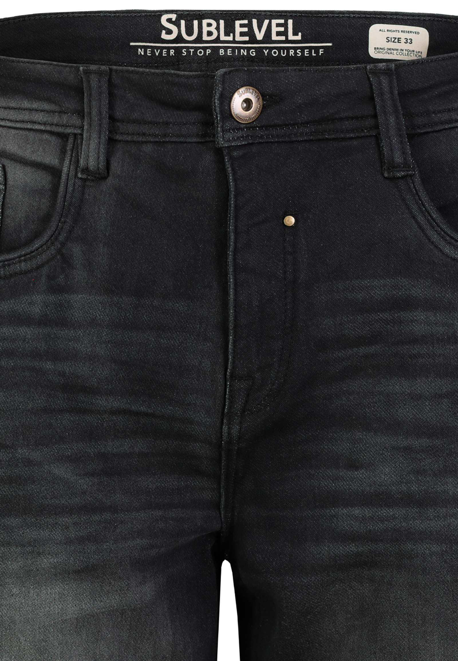 Unifarbene Shorts Gerade Schnitt 5 Pocket Design Basic Unifarbene Shorts Gerade Schnitt 5 Pocket Design Basic