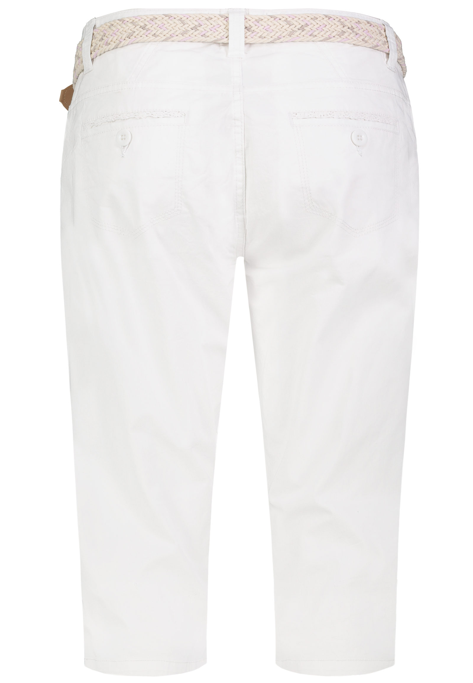 D60530BM62523CA3NO_22000_H.jpg Stilvolle Shorts Flechtgürtel Seitentaschen Alltag
