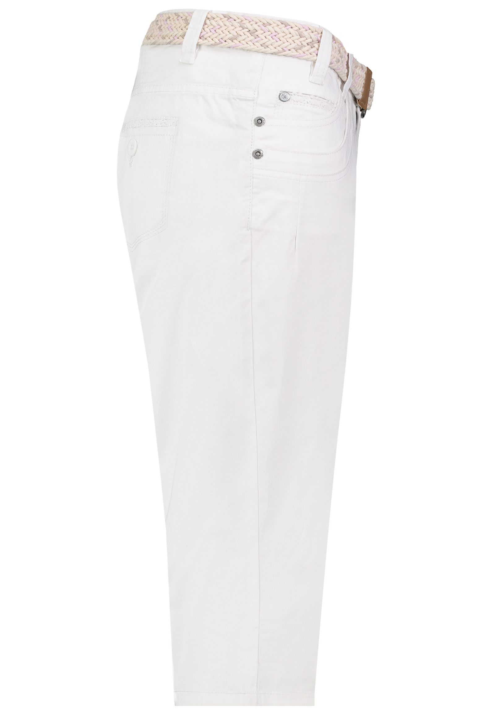 D60530BM62523CA3NO_22000_S1.jpg Stilvolle Shorts Flechtgürtel Seitentaschen Alltag