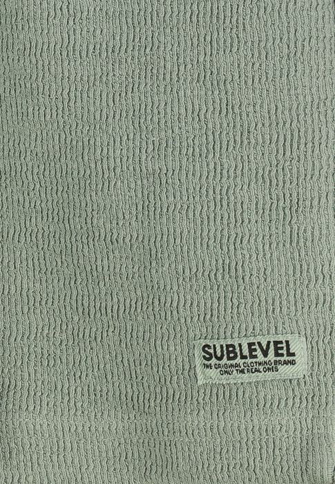 Sublevel Sublevel Stilvolle Kurze Hose Kordelzug Freizeitbekleidung Sport – Hellgrün, Bild 3