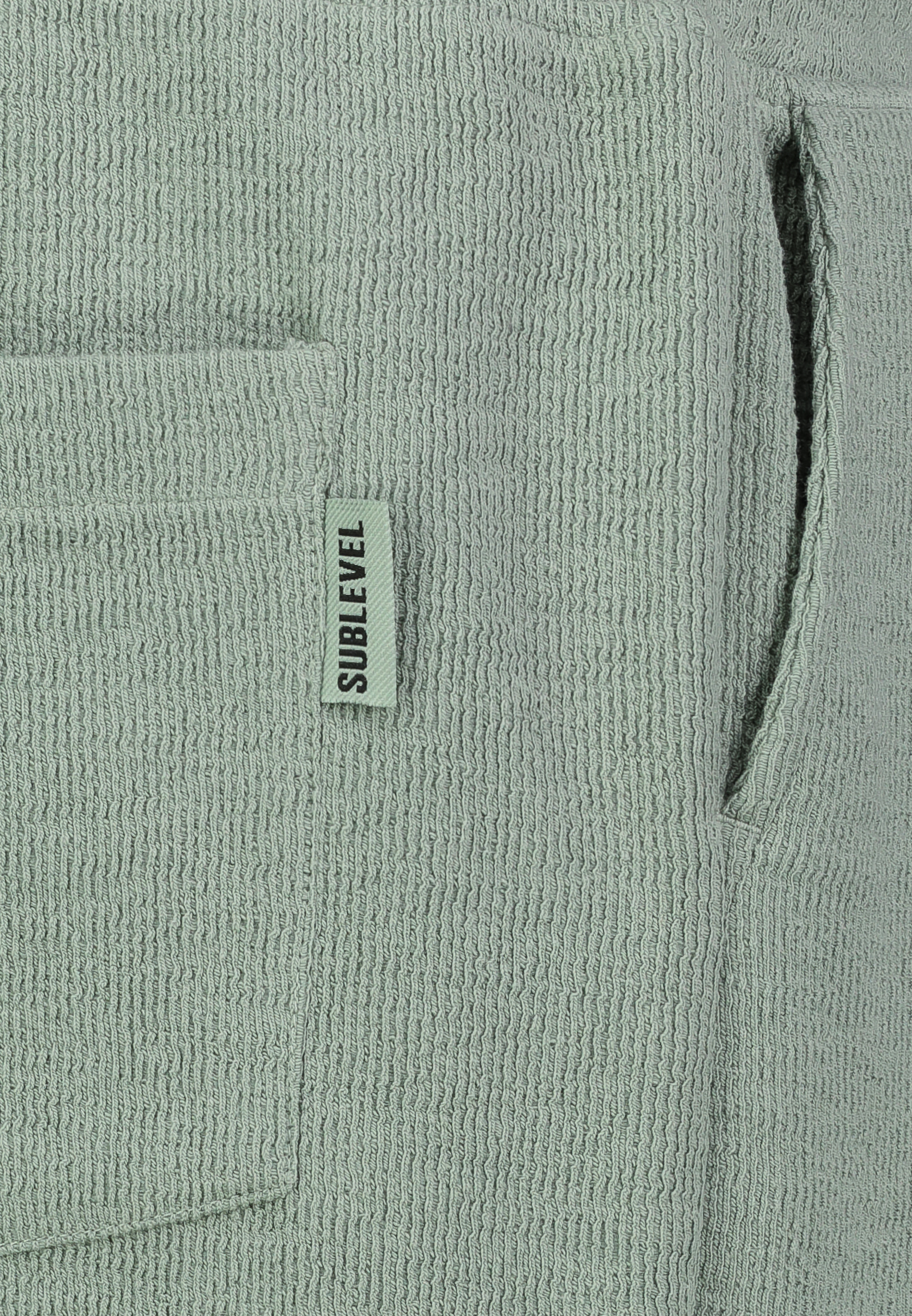 Sublevel Sublevel Stilvolle Kurze Hose Kordelzug Freizeitbekleidung Sport – Hellgrün, Bild 2