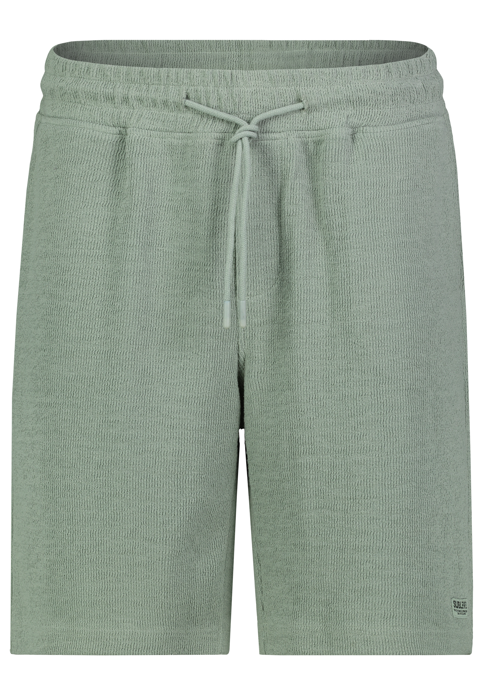 Sublevel Sublevel Stilvolle Kurze Hose Kordelzug Freizeitbekleidung Sport – Hellgrün, Bild 1