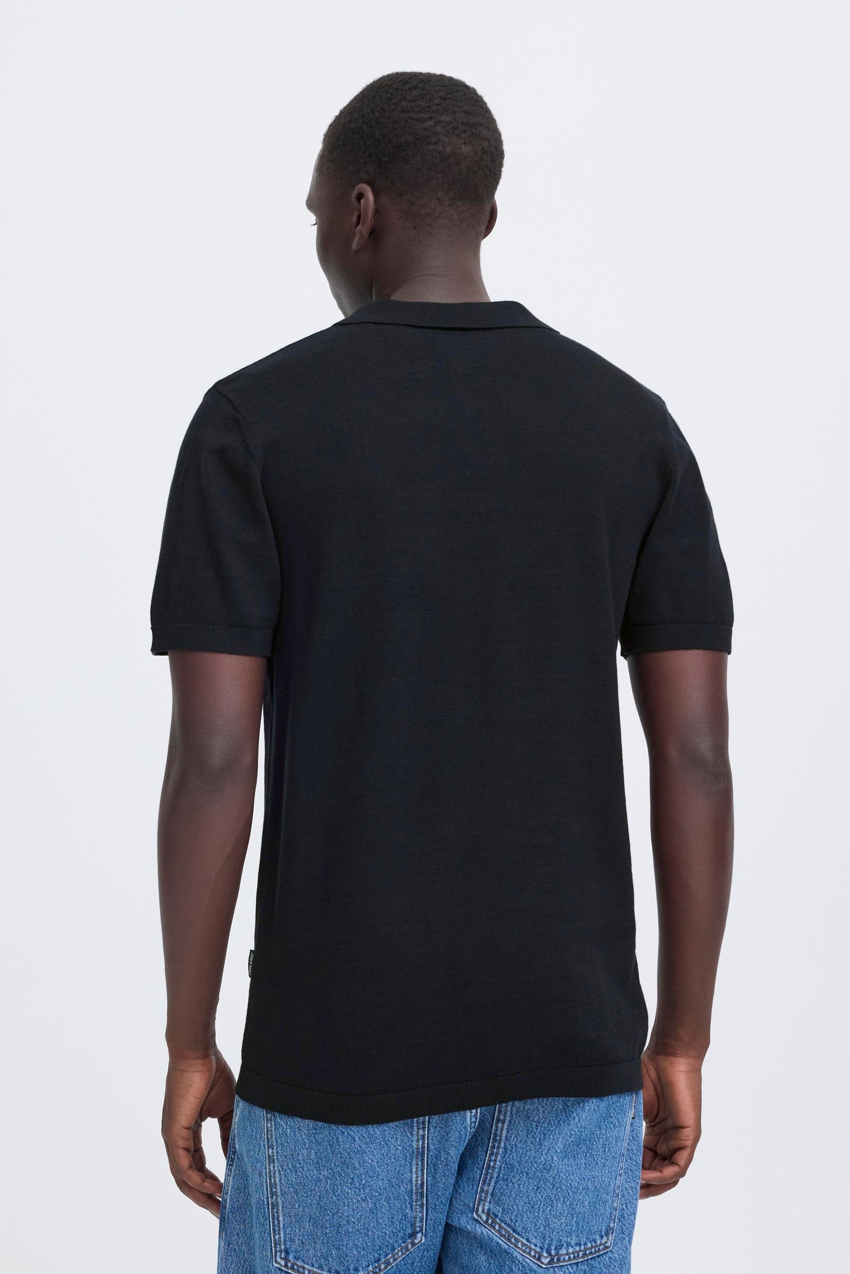 20720236-193911_193911_7.jpg Kurzarm Poloshirt V-Ausschnitt Haifischkragen Basic