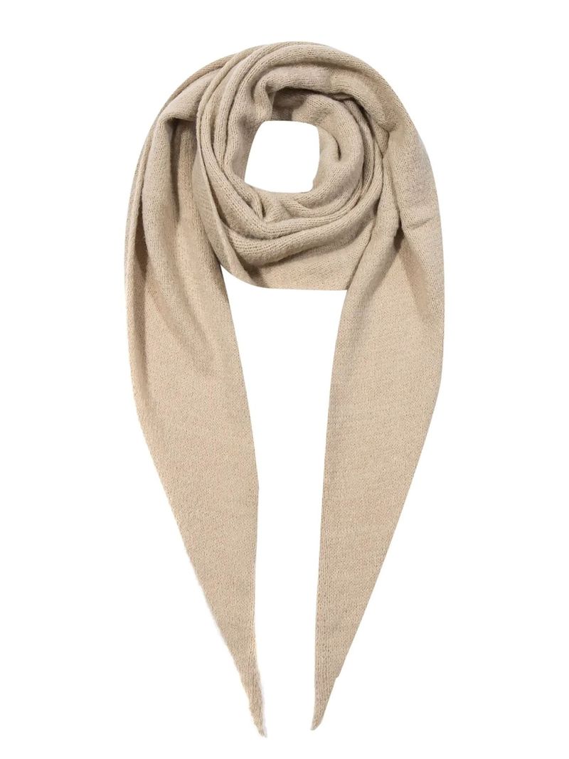 Faera Leichter Strickschal Vielfältig Kombinierbar Moderner Stil – Beige, Bild 1