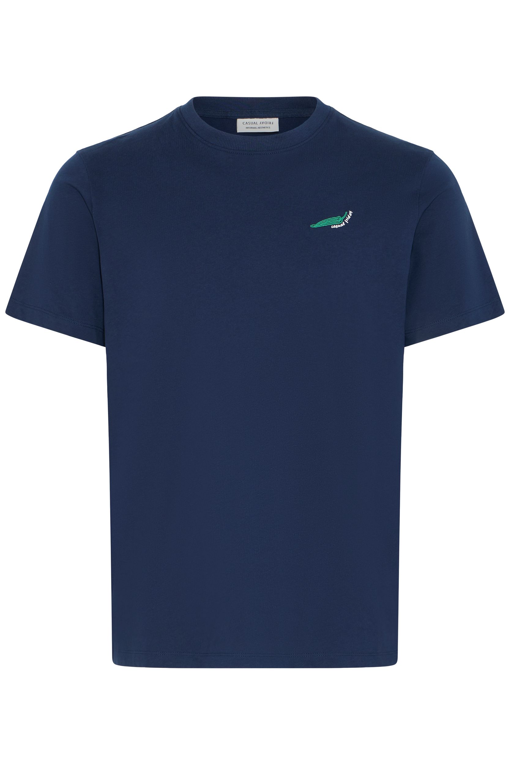 20506201_193923_100.jpg Kurzarm T-Shirt Stickerei Rundhalsausschnitt Allrounder