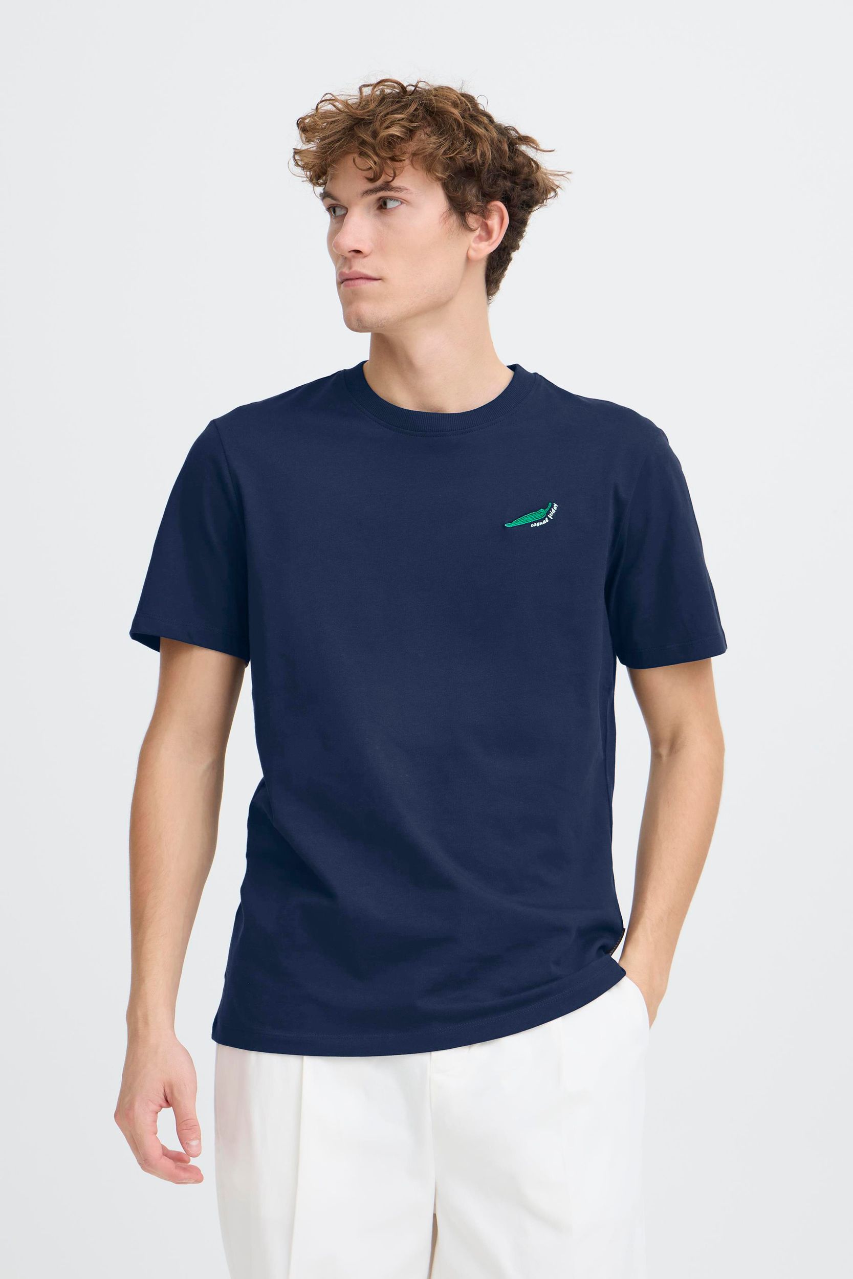 20506201_193923_500.jpg Kurzarm T-Shirt Stickerei Rundhalsausschnitt Allrounder