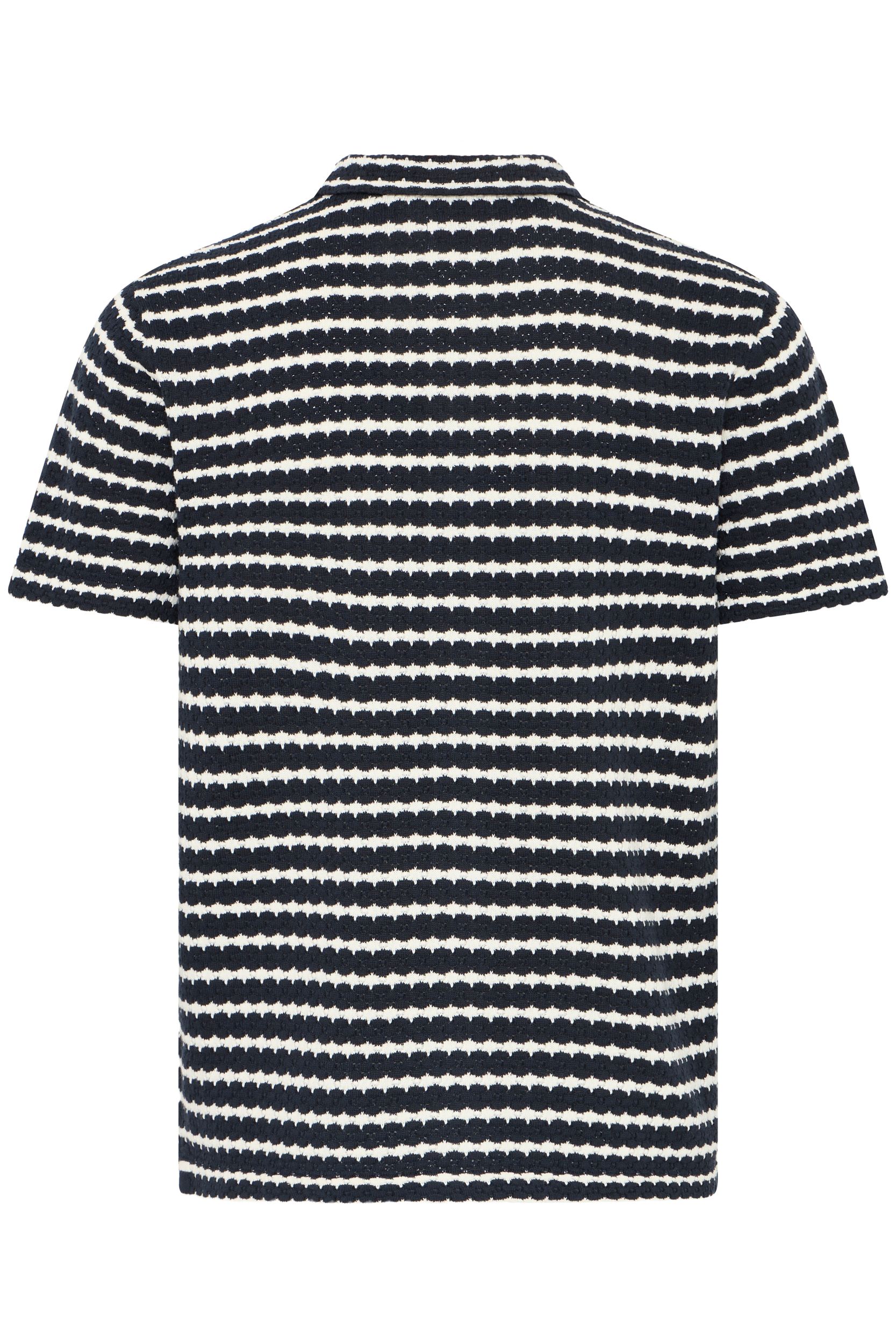 20720764-900007659_900007659_2.jpg Bequemes Kurzarmshirt Knopfleiste Einfarbig Polokragen