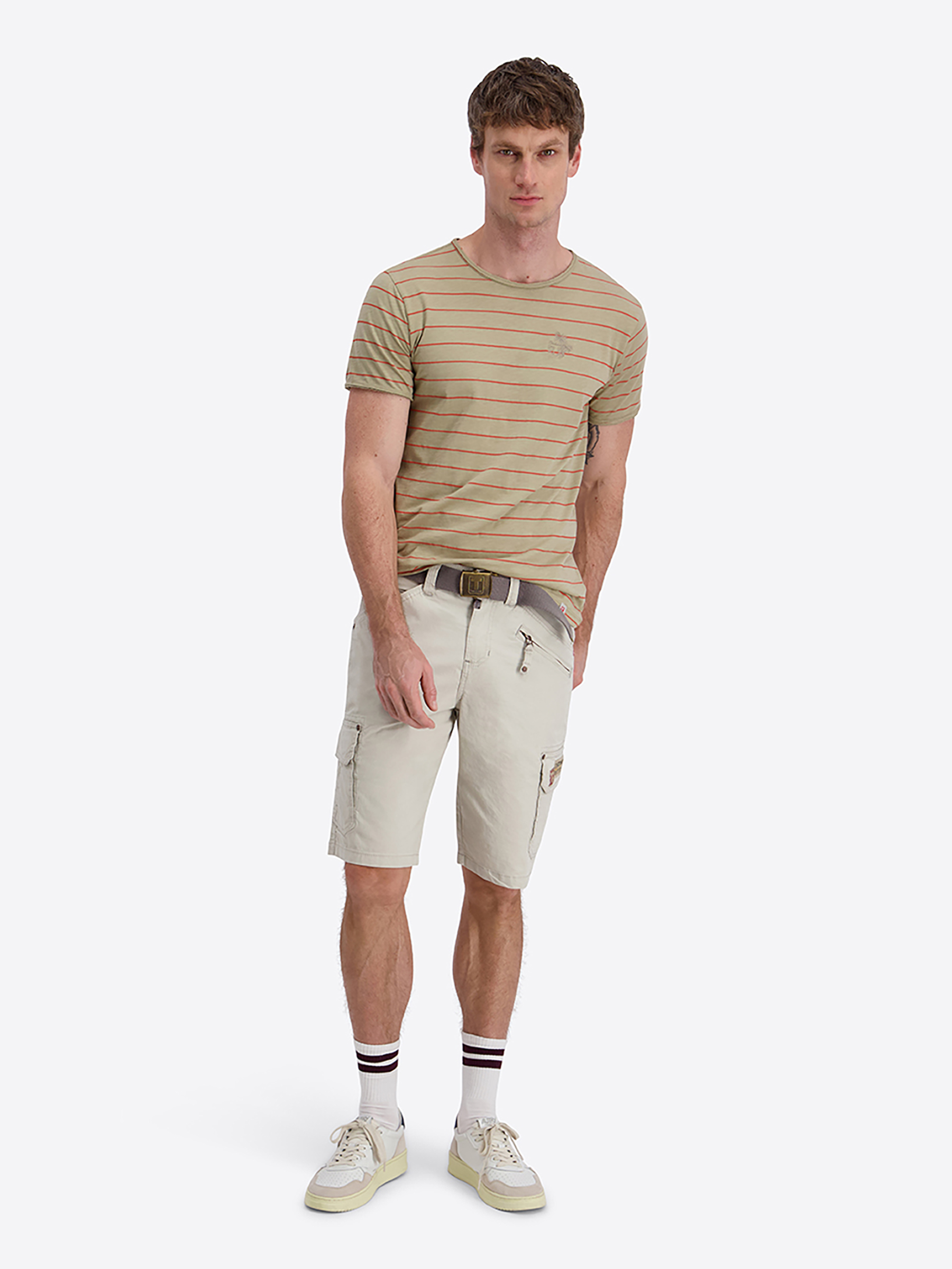 Stilvolle Cargoshorts Gürtel Einschubtaschen Modern Stilvolle Cargoshorts Gürtel Einschubtaschen Modern