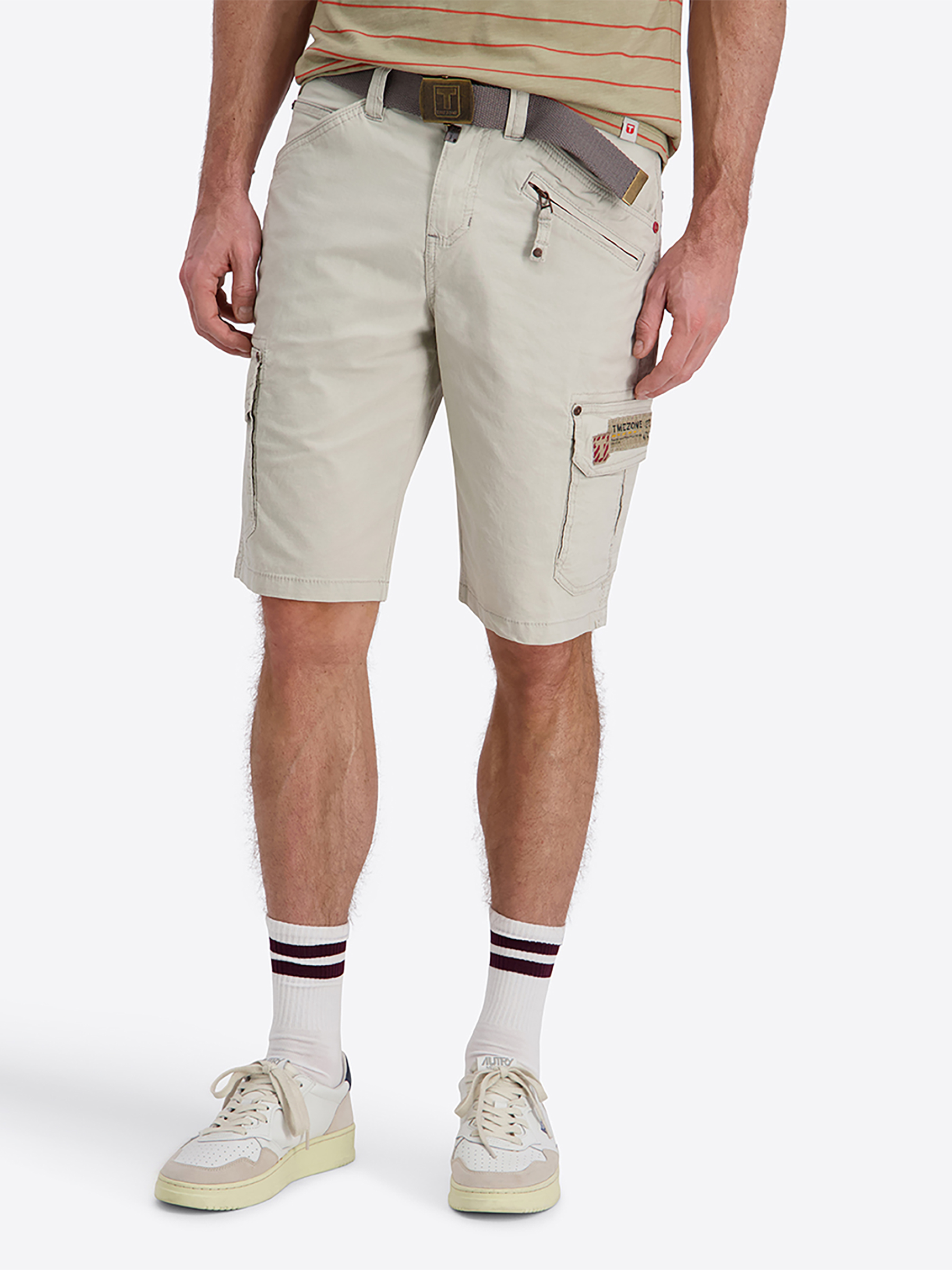 Stilvolle Cargoshorts Gürtel Einschubtaschen Modern Stilvolle Cargoshorts Gürtel Einschubtaschen Modern